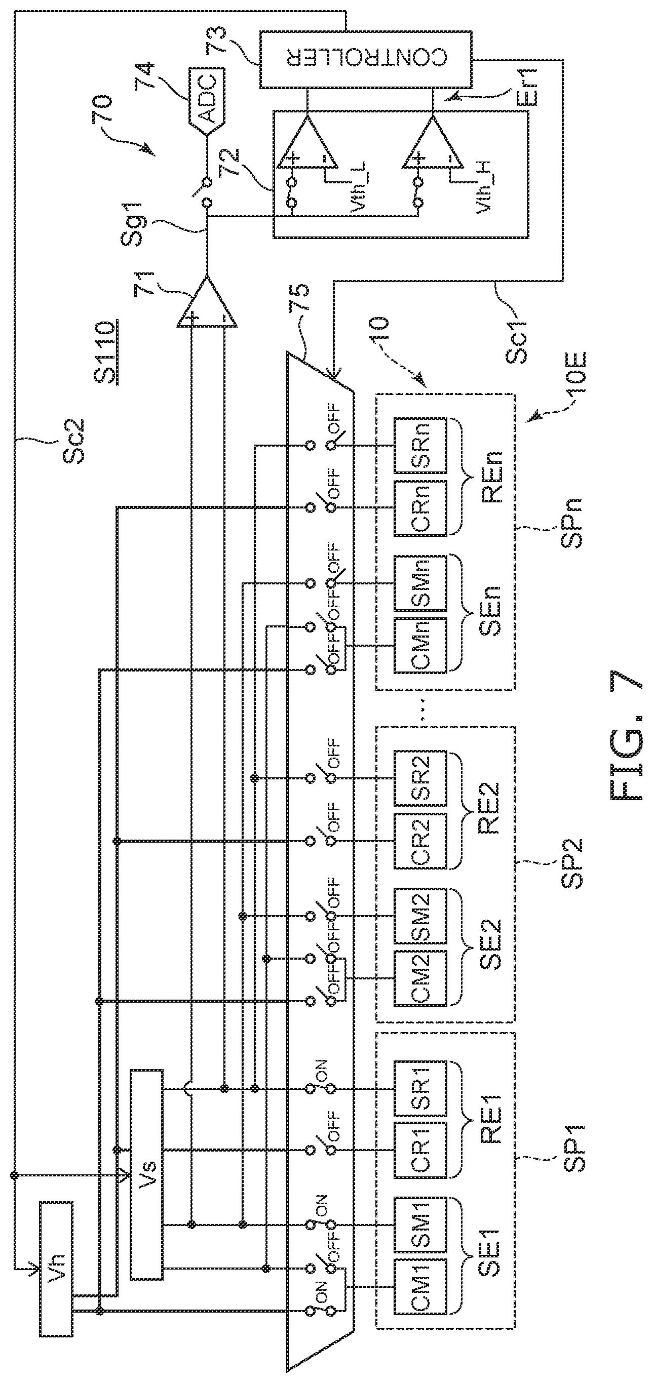 Patent US12326411 Figure 5 – Sensor and sensor system including multiple detection portions
