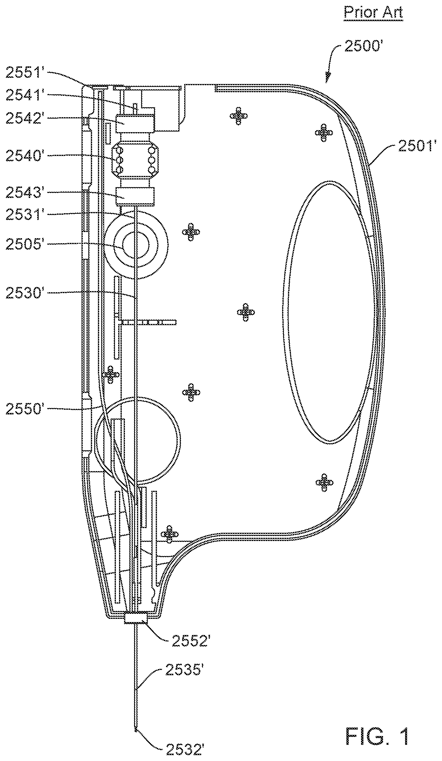 Patent US12326417 — Reusable cartridge for capillary electrophoresis — Figure 1