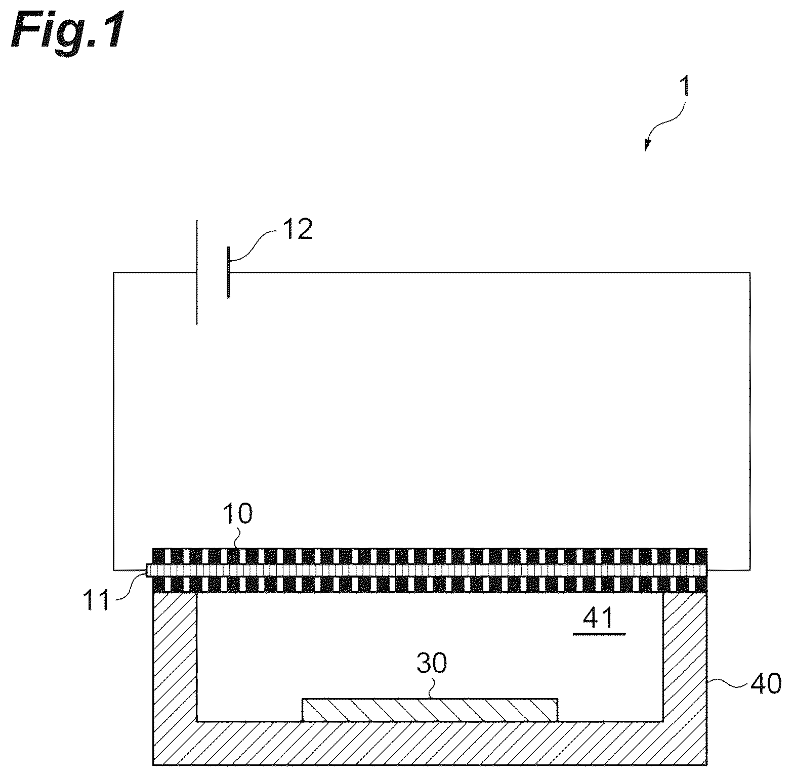 Patent US12326429 — Gas measurement device and gas measurement method — Figure 1
