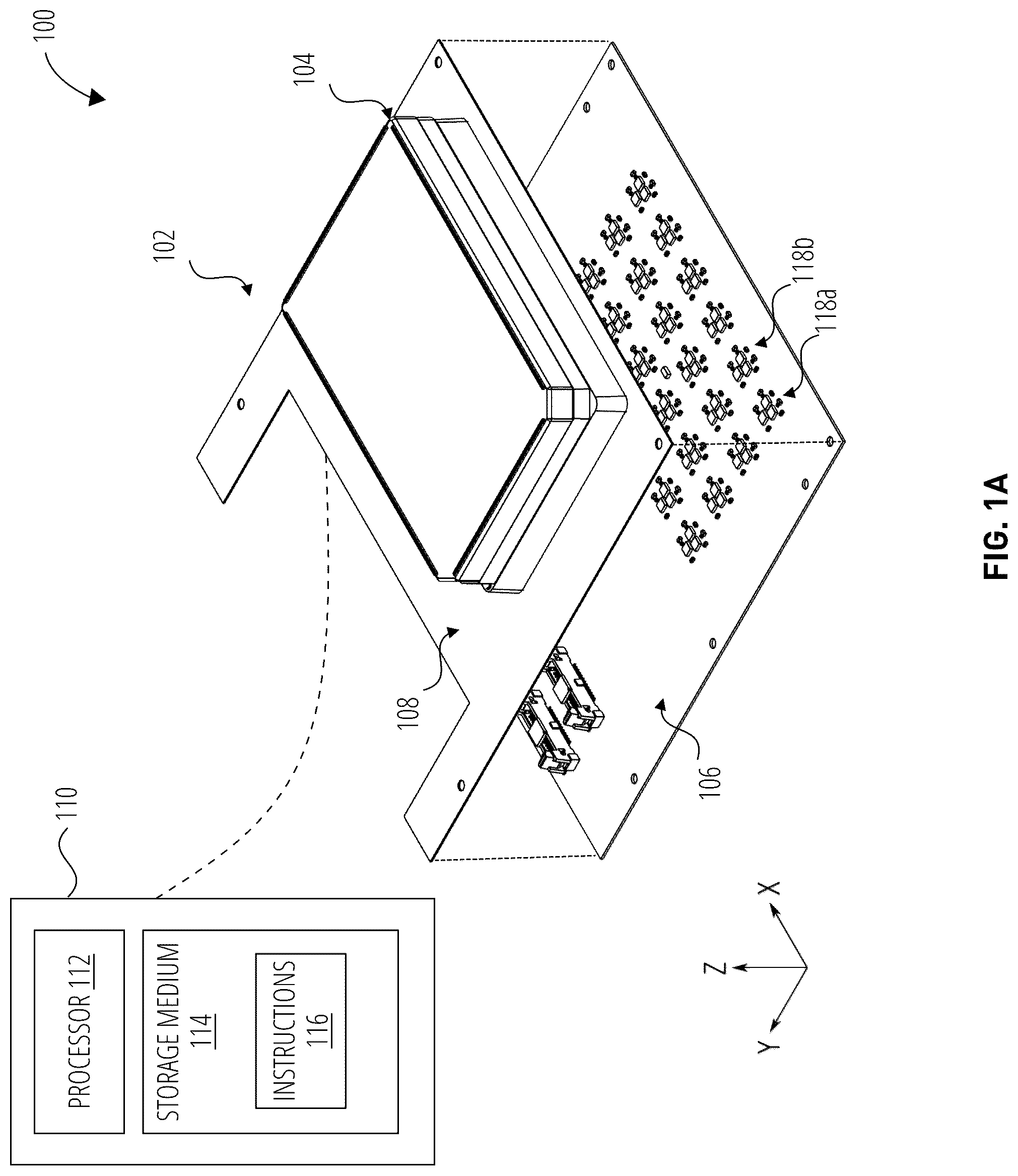Patent US12326439 — Devices and methods for magnetic detection of tissue motion — Figure 1