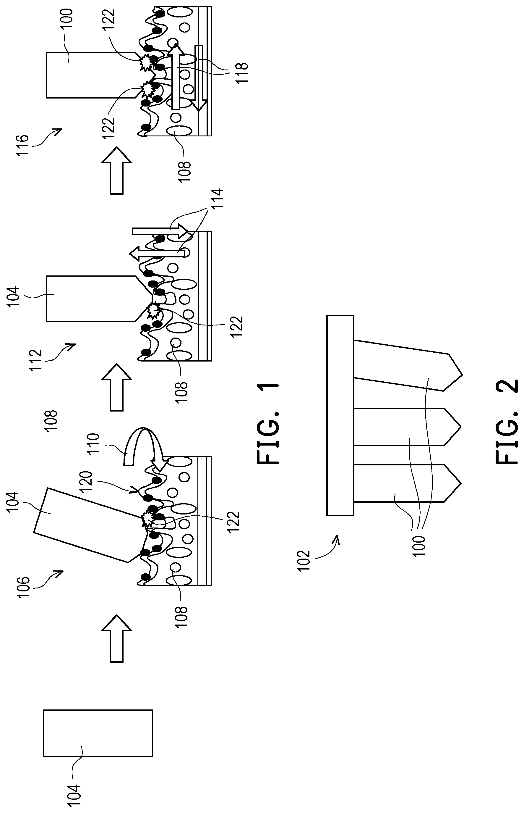 Patent US12326463 — Probe card needle shape and method of manufacturing — Figure 1