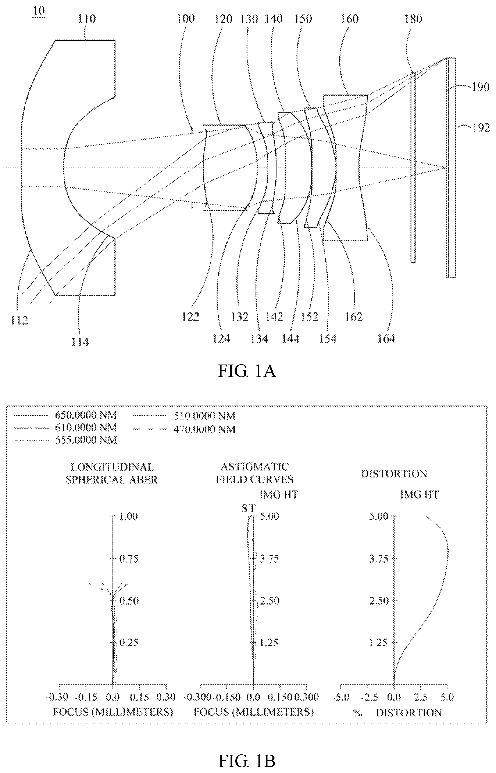 Patent US12326544 — Optical image capturing system — Figure 1