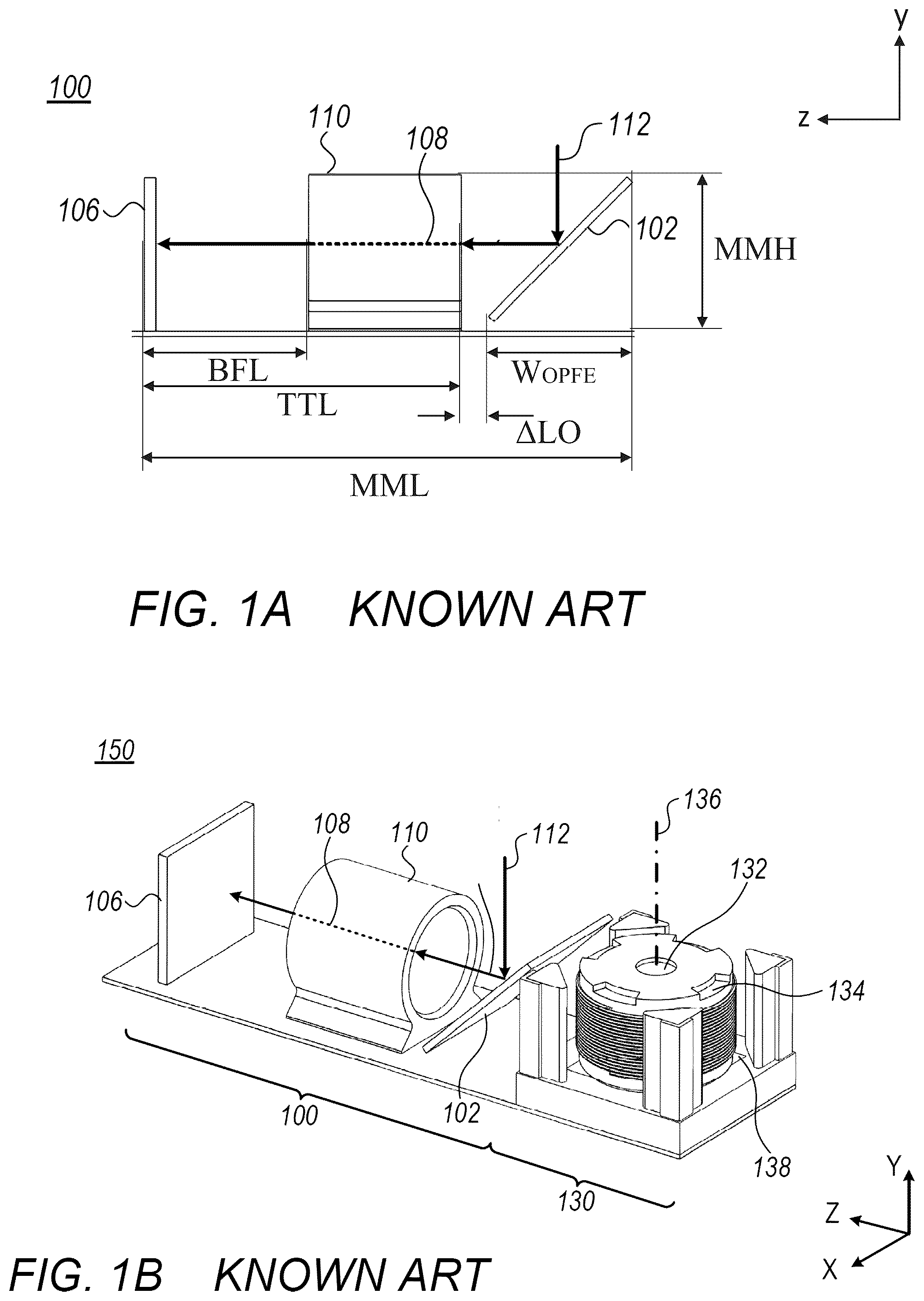 Patent US12326545 — Large-aperture compact scanning tele cameras — Figure 1