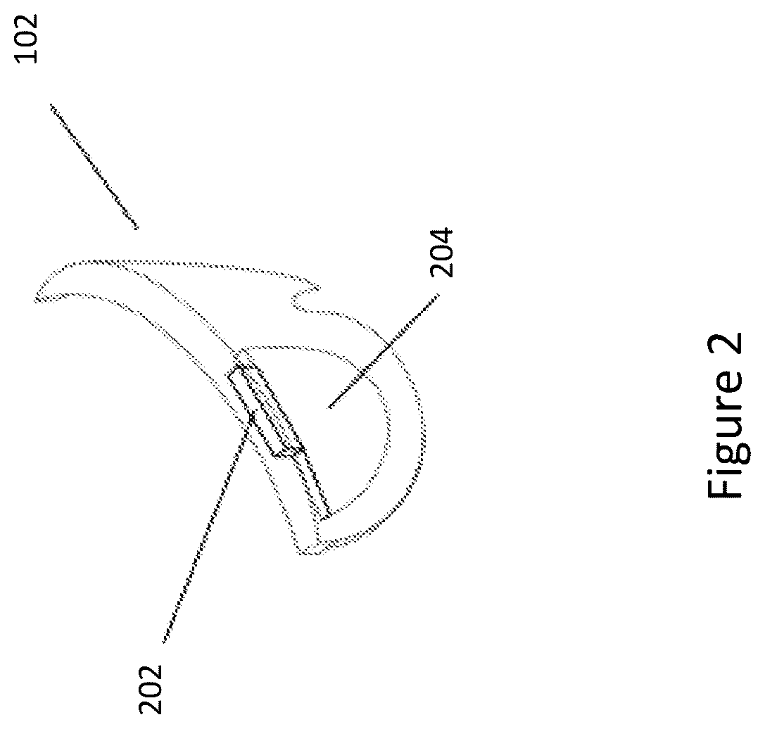 Patent US12326565 Figure 2 – Stray light suppression for head worn computing