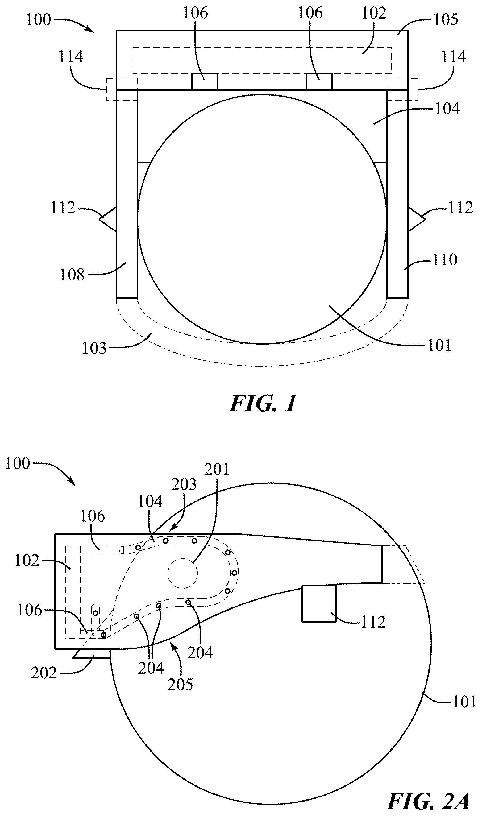 Patent US12326569 Figure 1 – Adjustment mechanism