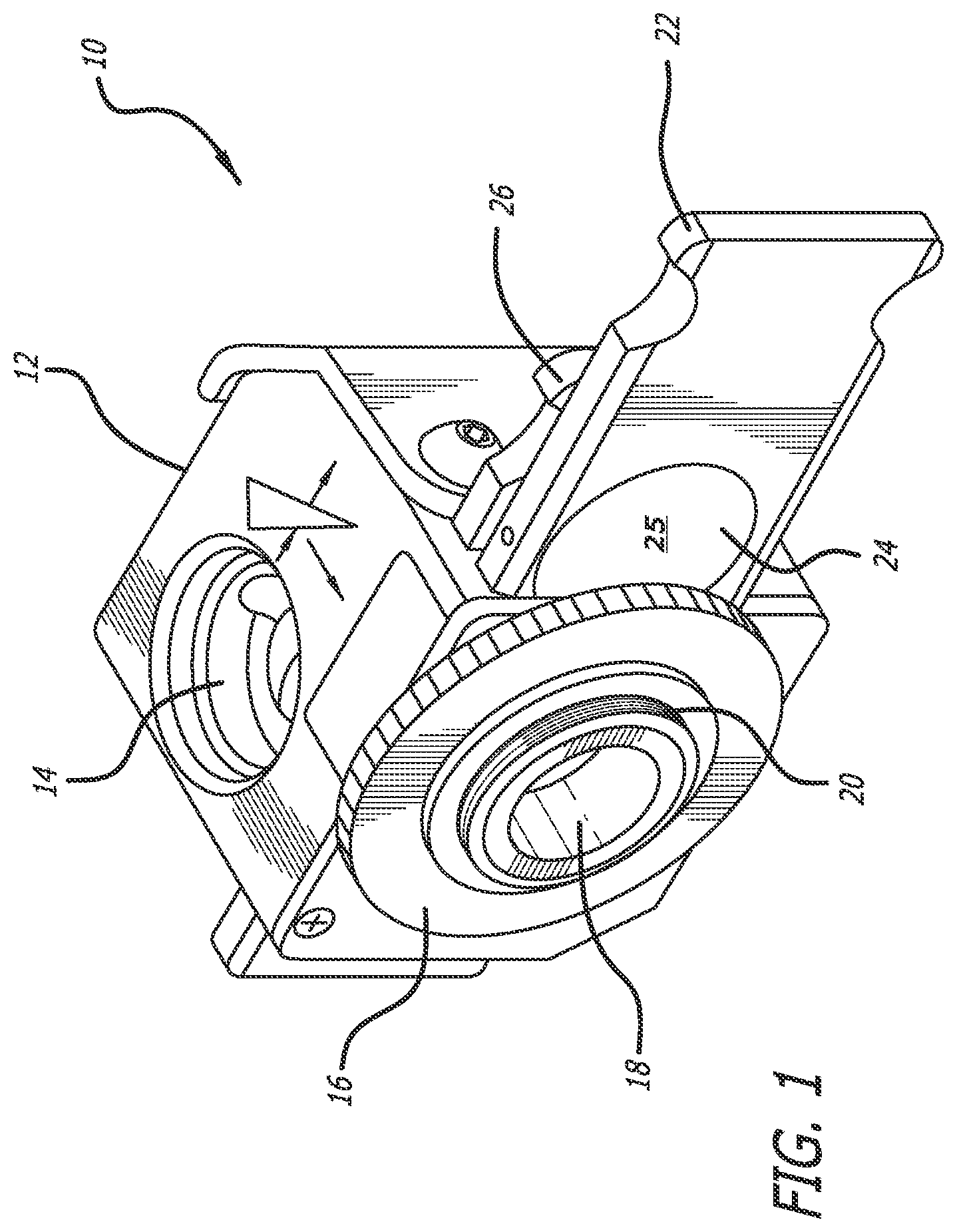 Patent US12326572 — Nano-textured attenuator for use with laser beam profiling and laser beam characterization systems and method of use — Figure 1