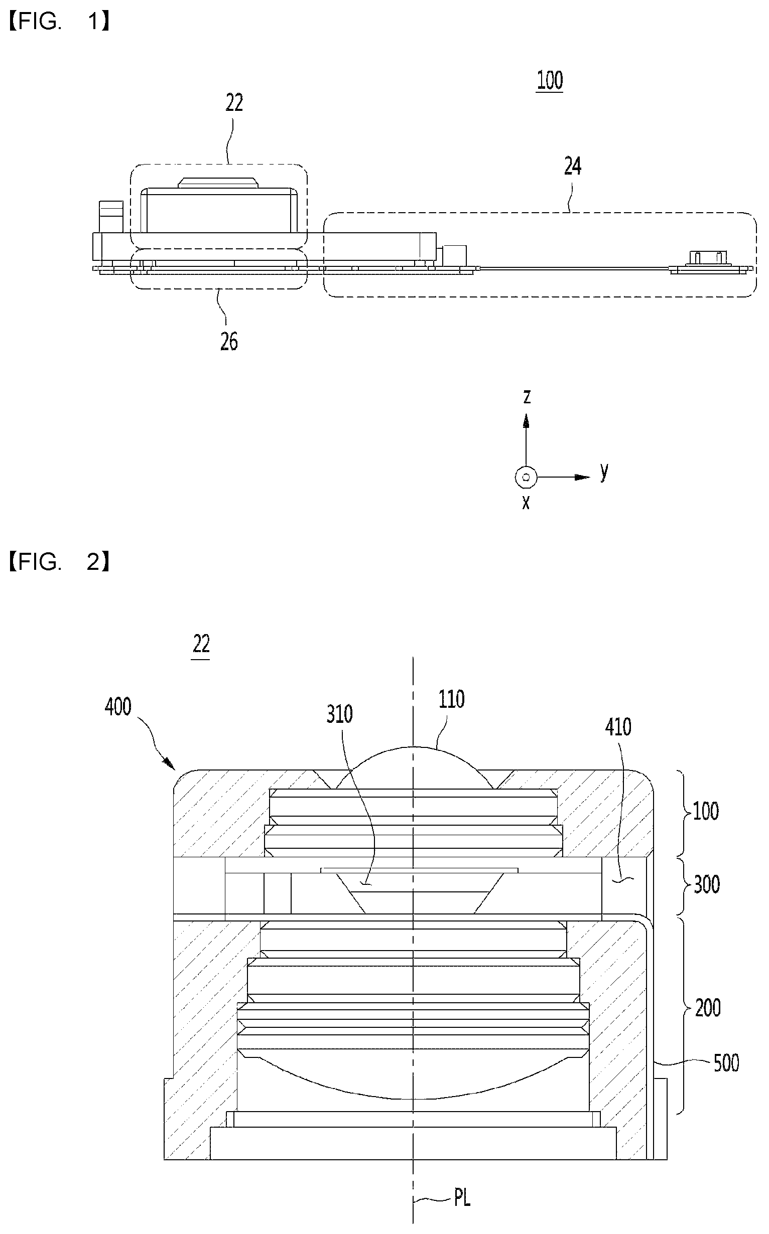 Patent US12326579 — Lens curvature variation apparatus — Figure 1