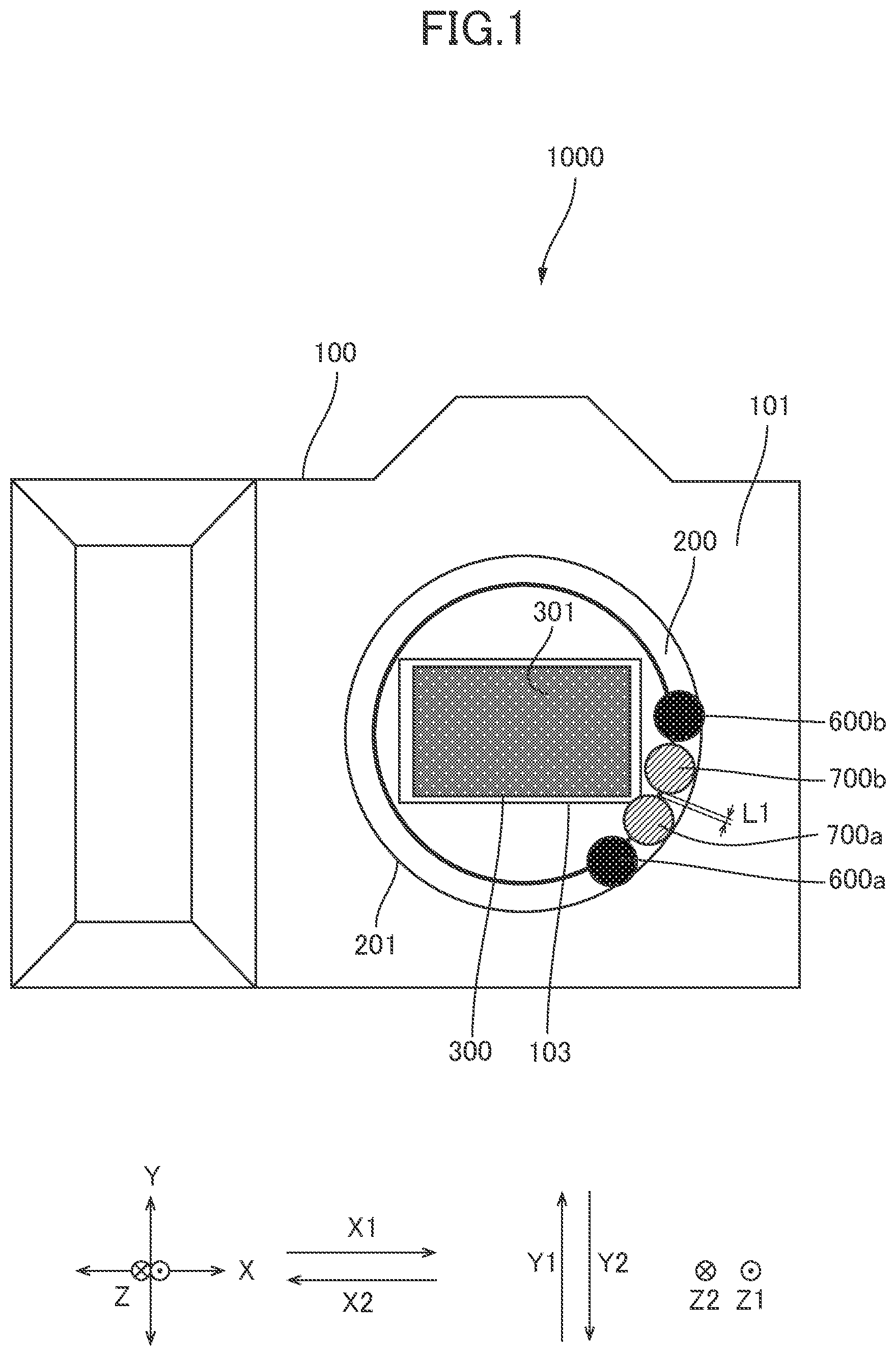 Patent US12326609 — Image pickup apparatus and lens barrel — Figure 1