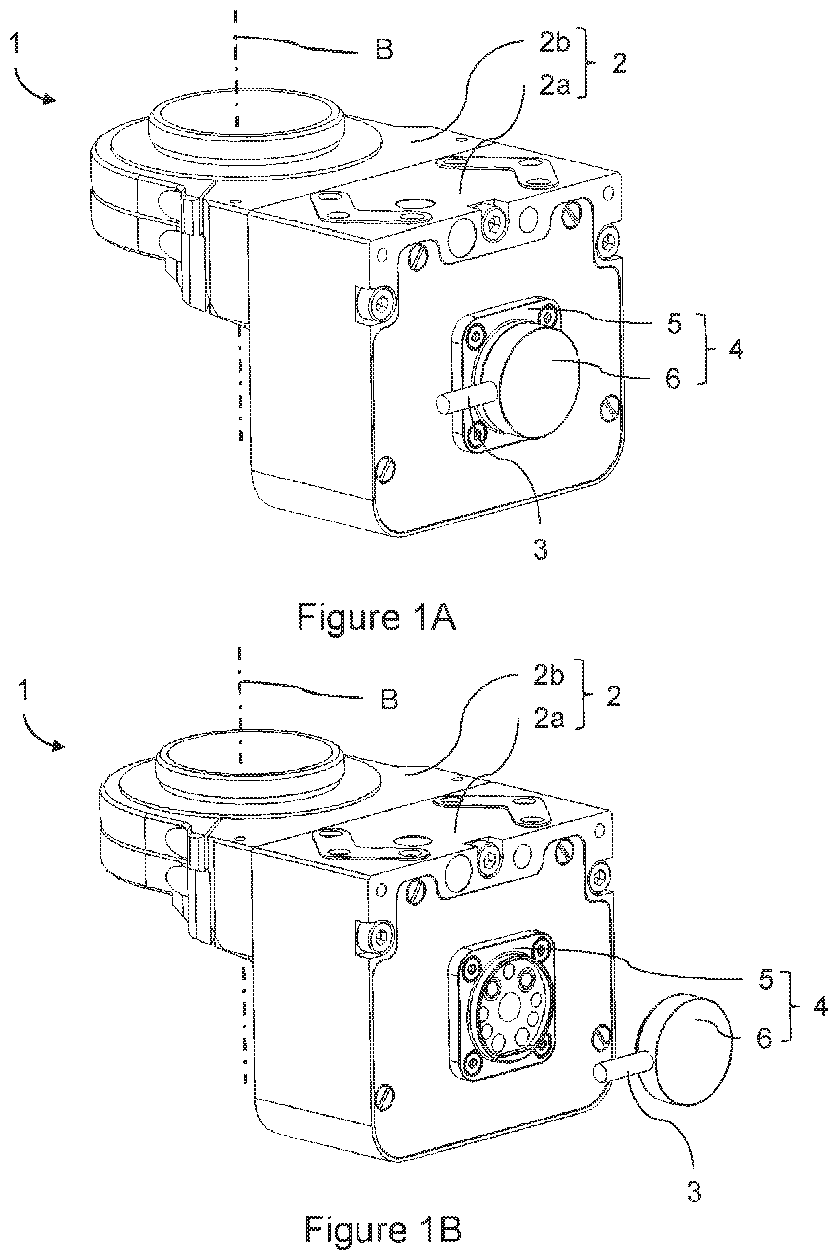Patent US12326611 — Adjusting device — Figure 1