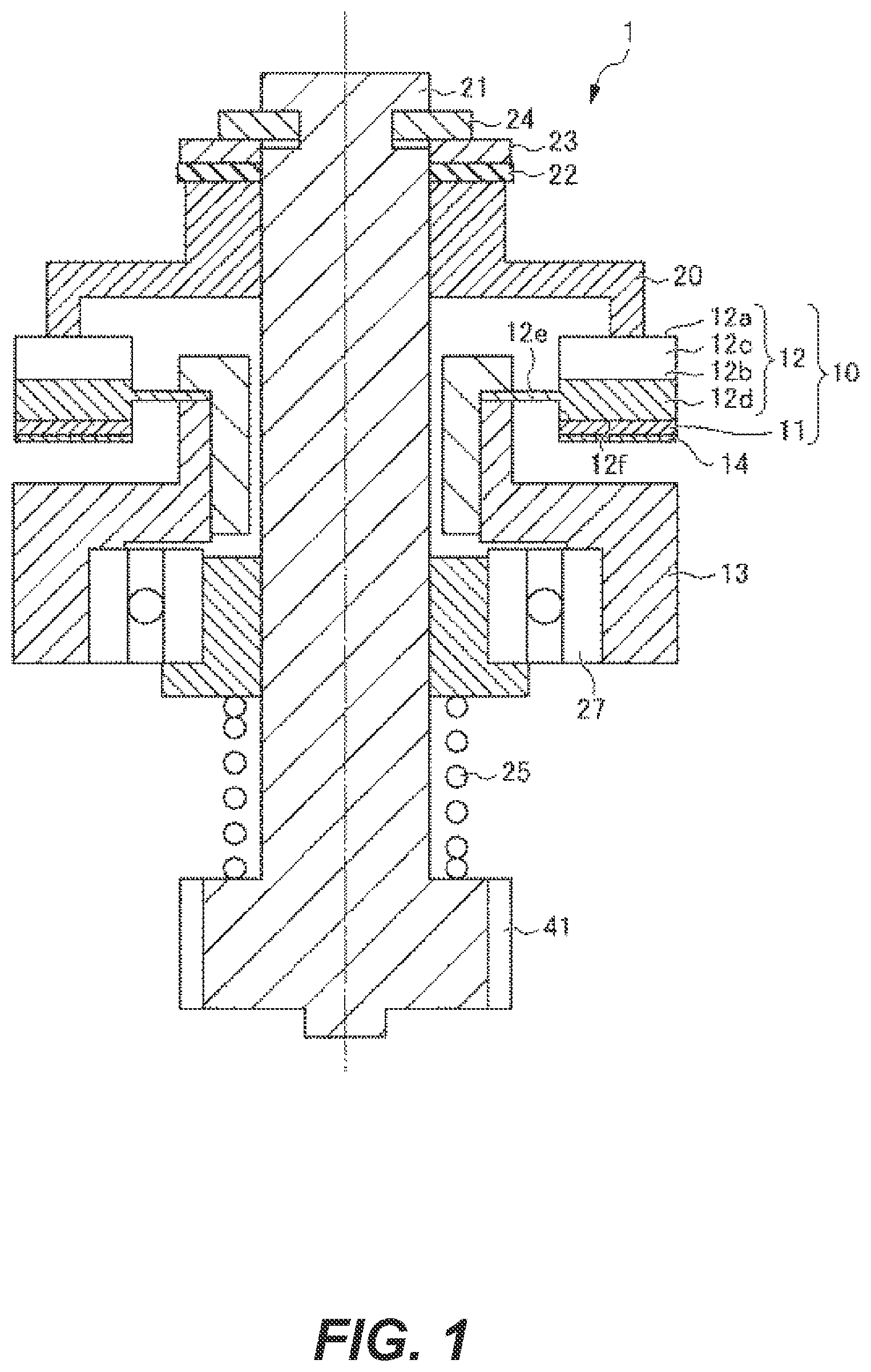 Patent US12326612 — Vibrator and vibration wave motor — Figure 1