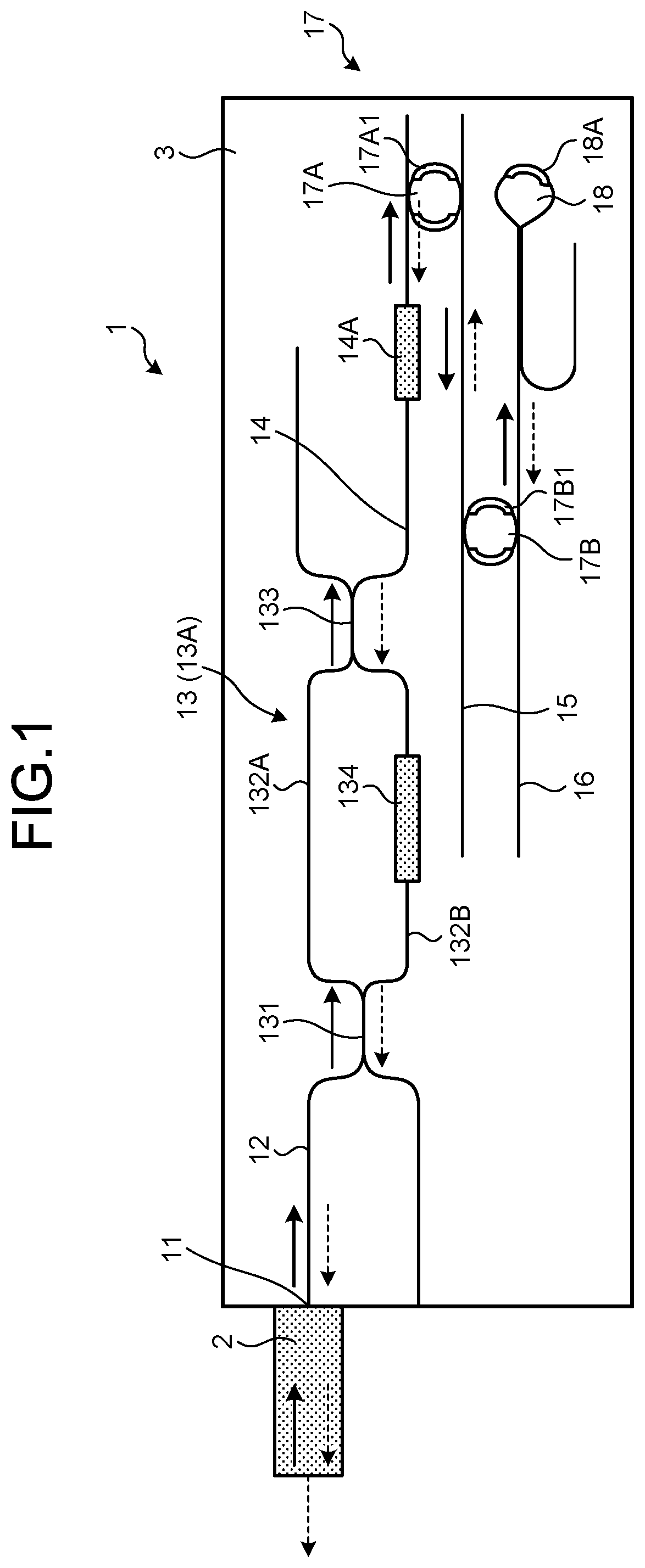 Patent US12326642 — Wavelength filter and laser apparatus — Figure 1