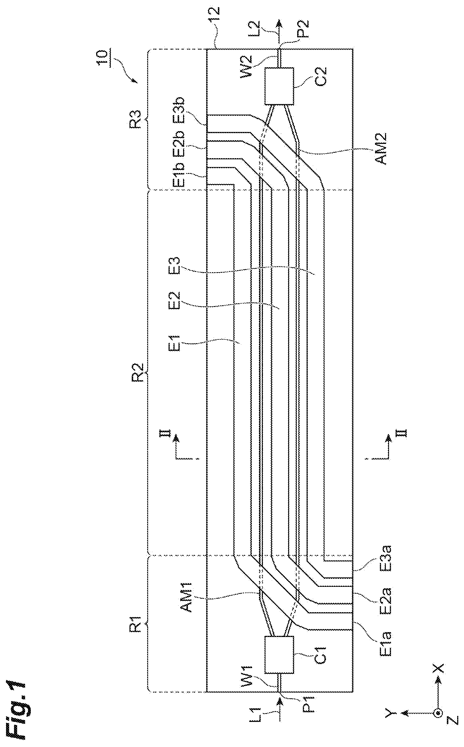 Patent US12326643 — Light modulator — Figure 1