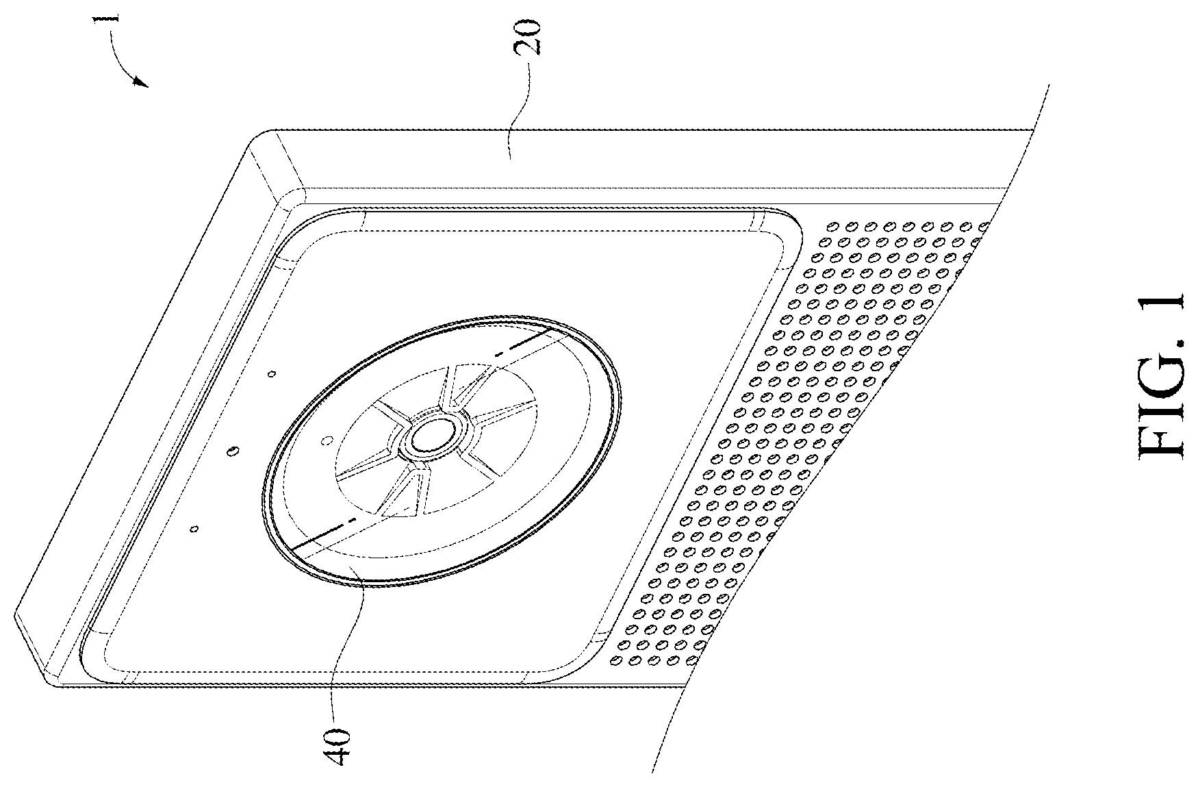 Patent US12326648 Figure 1 – Camera device