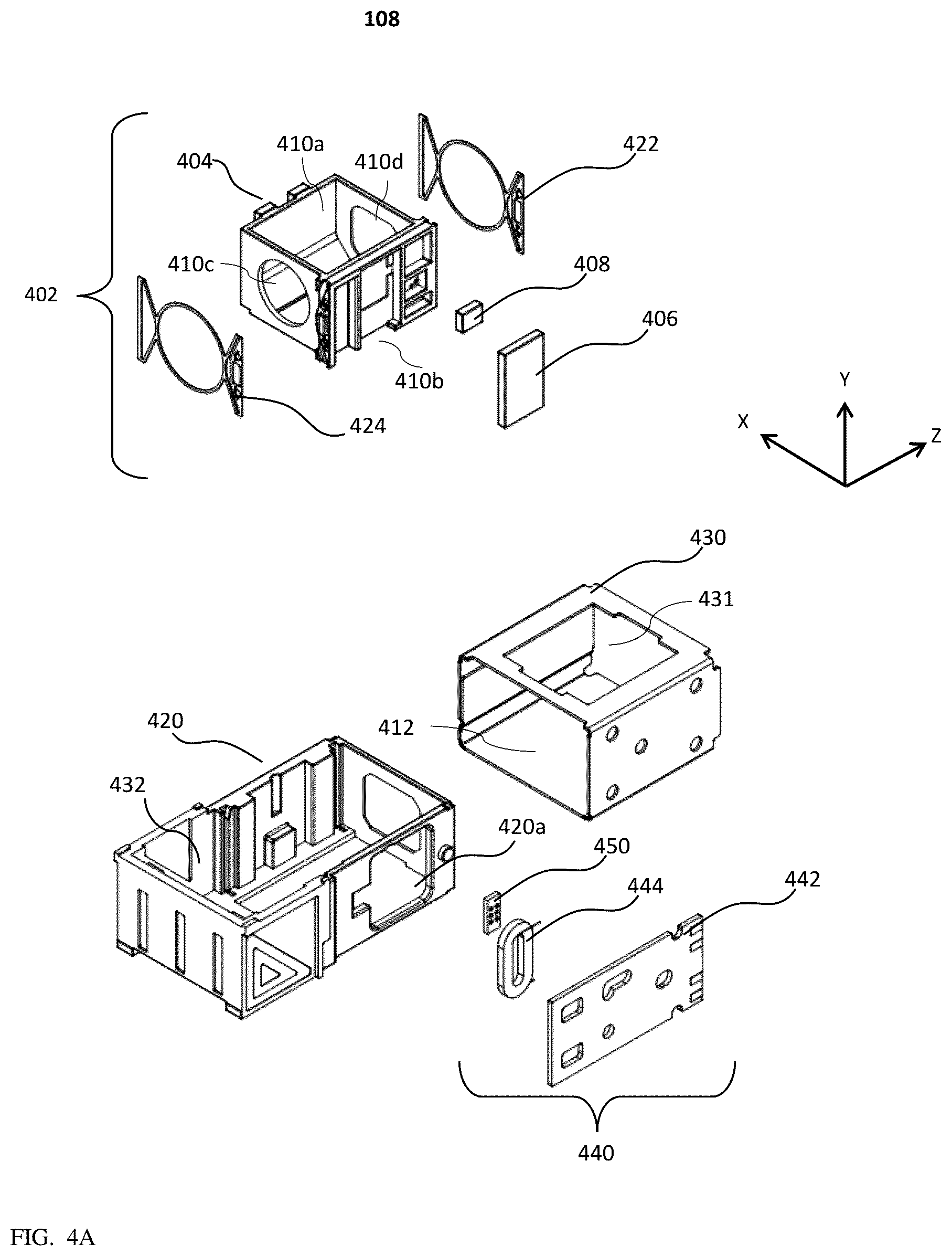 Patent US12326649 Figure 7 – Compact folded camera