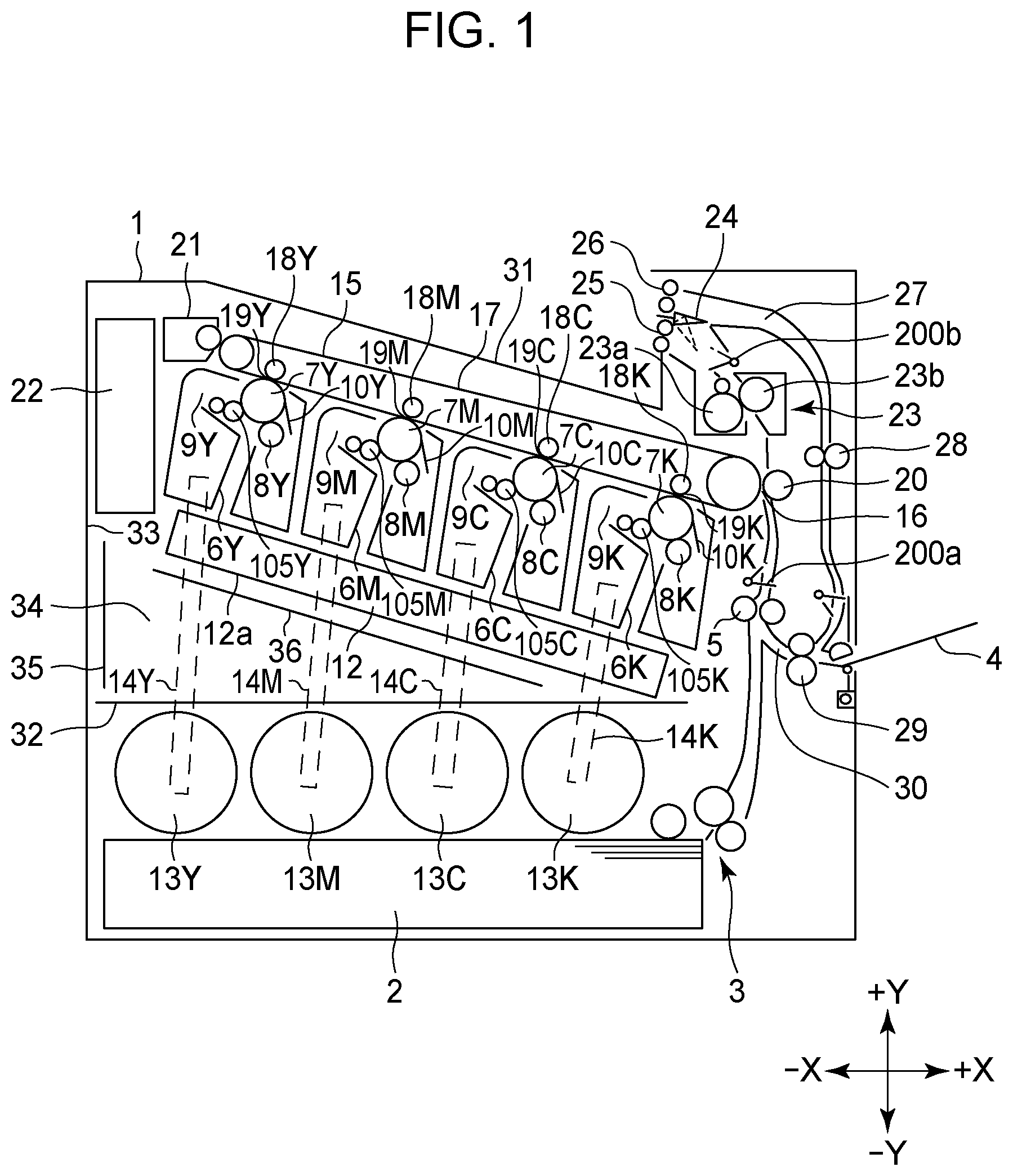 Patent US12326676 — Image forming apparatus — Figure 1