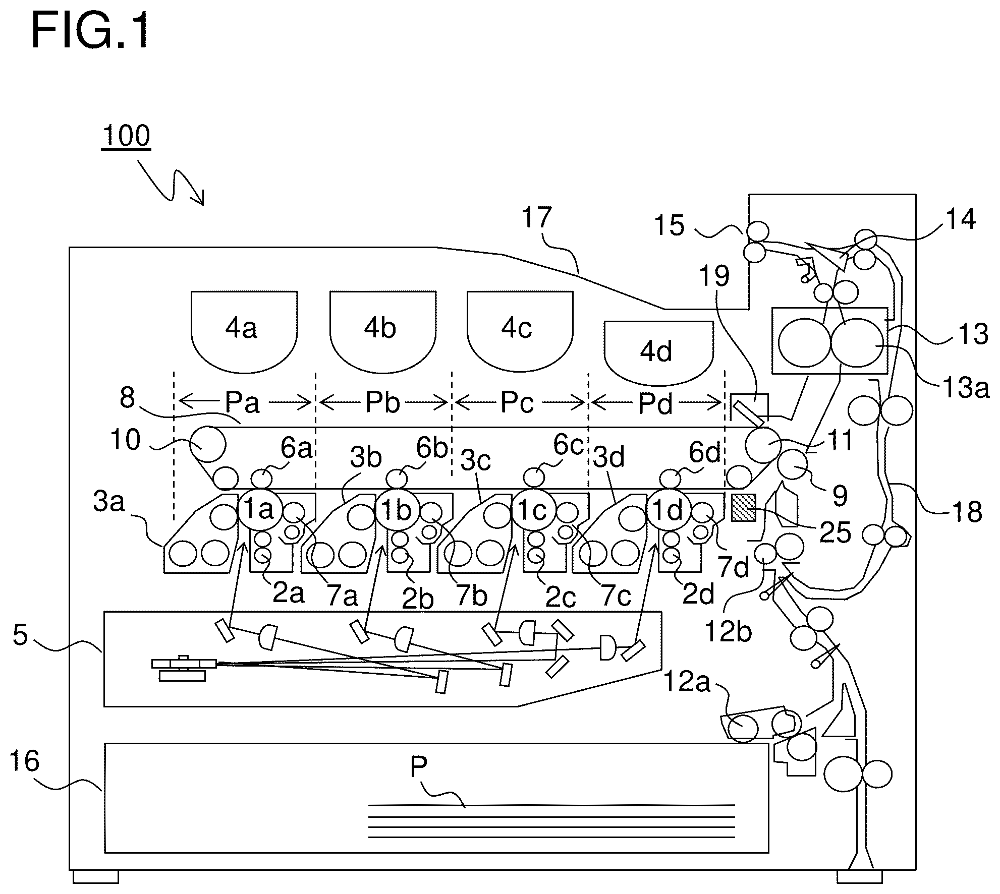 Patent US12326682 — Image forming apparatus — Figure 1