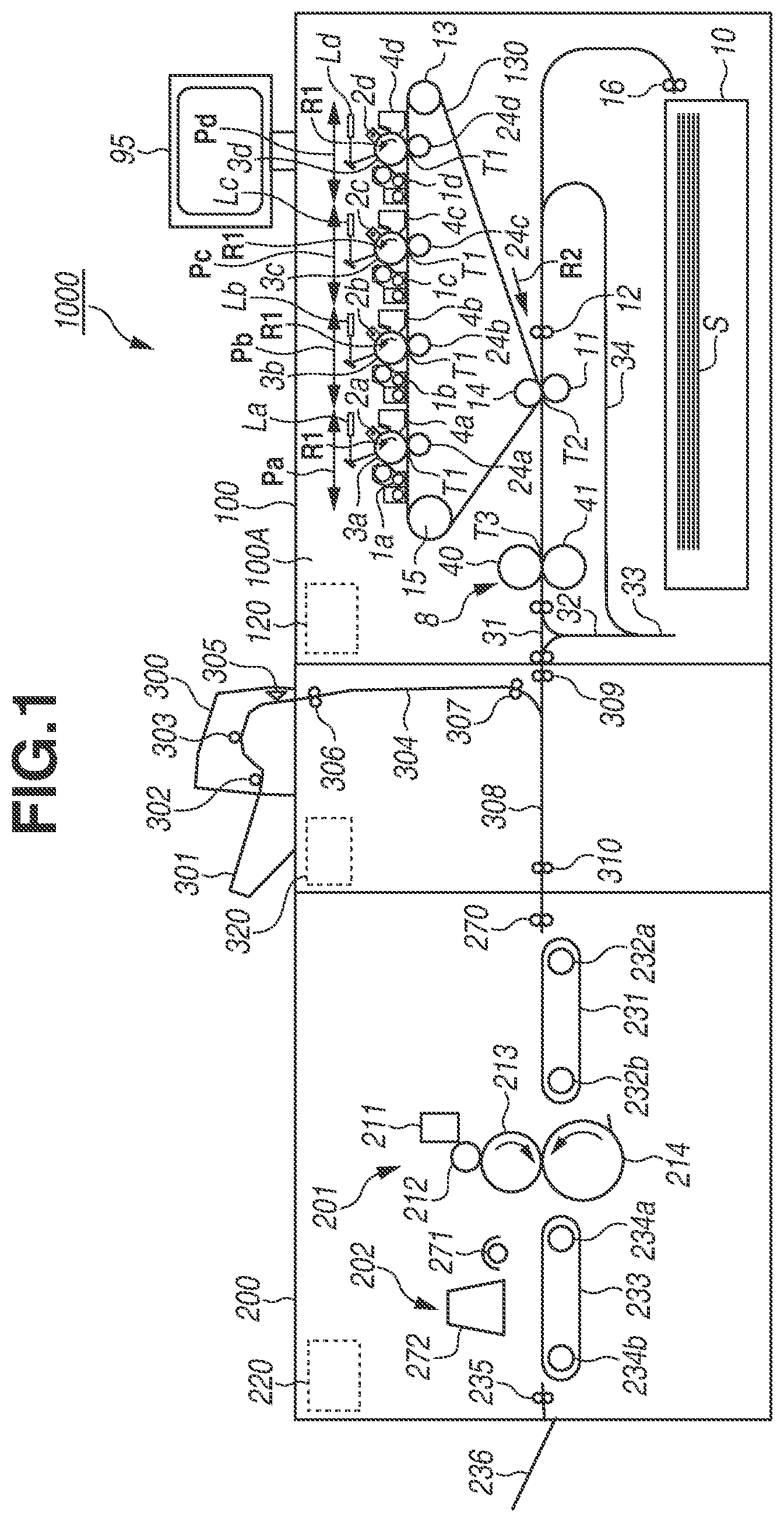 Patent US12326684 — Image forming system — Figure 1