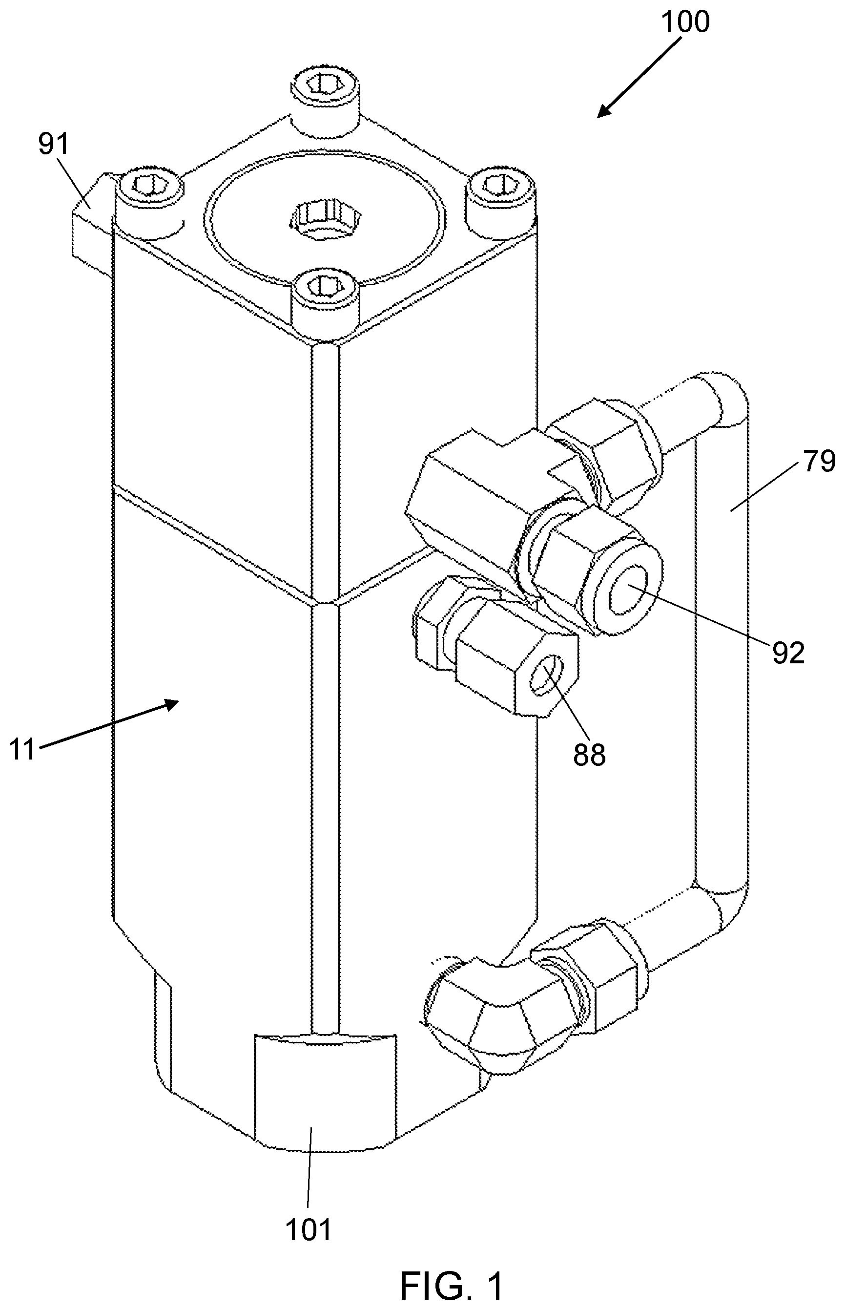 Patent US12326740 — Gas regulator — Figure 1