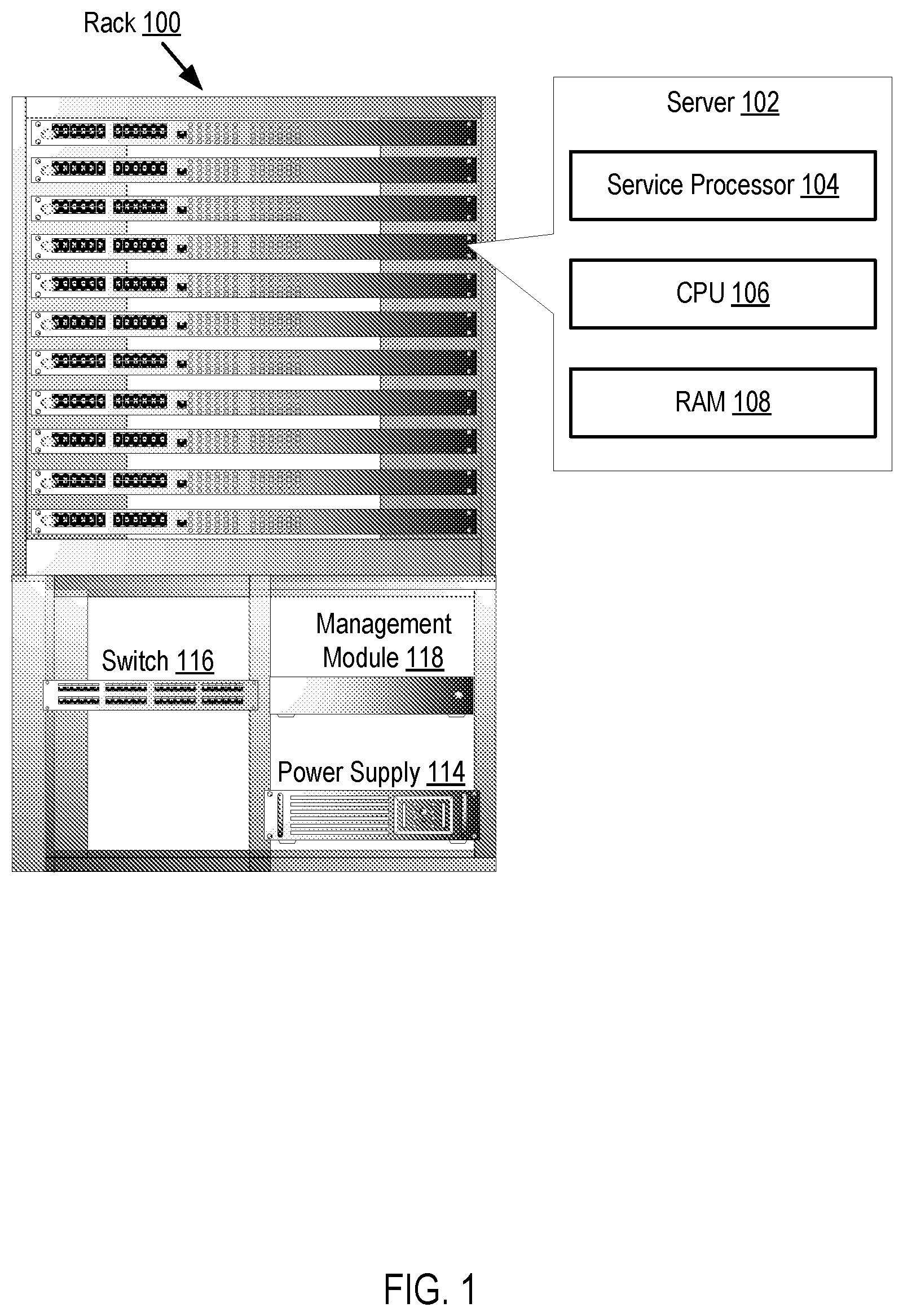 Patent US12326780 — Boot process monitoring — Figure 1