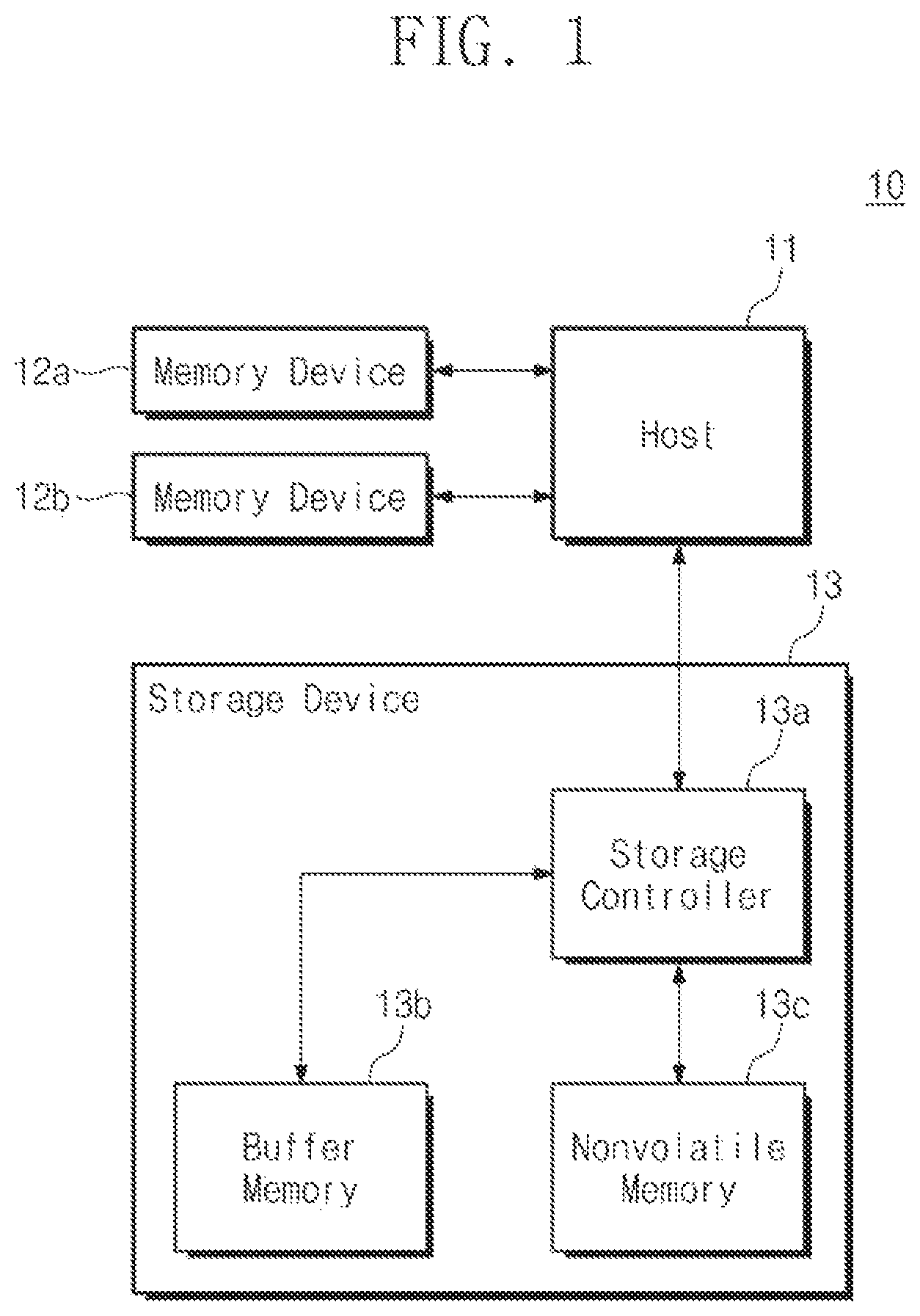 Patent US12326817 Figure 1 – Storage device for managing map data, computing device including storage device for managing map data and memory device, and operating method of computing device