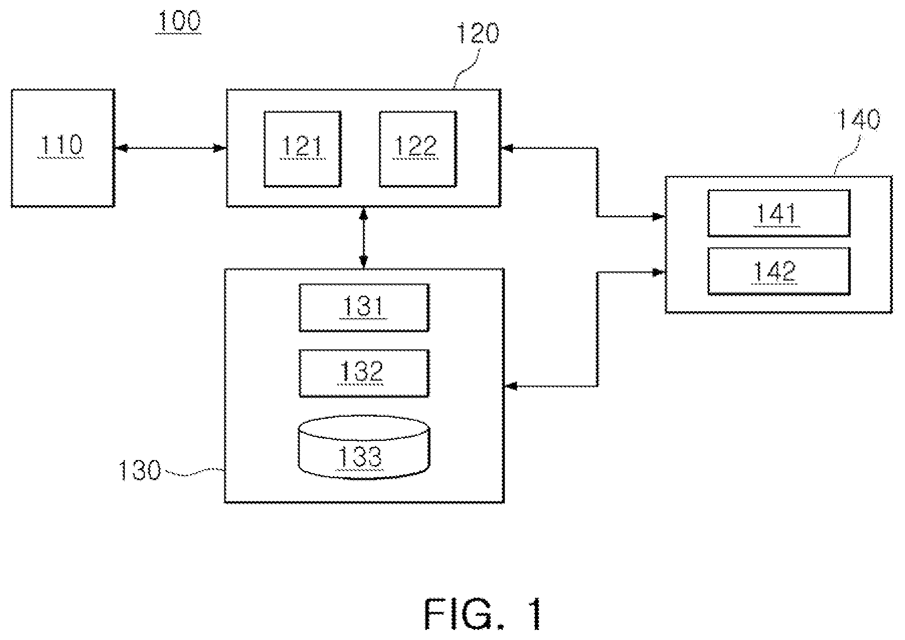Patent US12326848 — System, method and computer readable storage medium for partitioning keyspace — Figure 1
