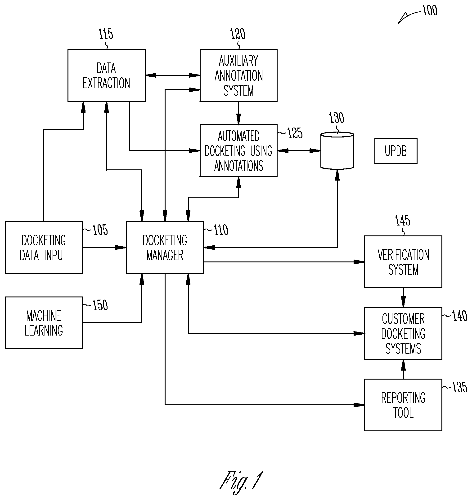 Patent US12326907 — Document splitting tool — Figure 1