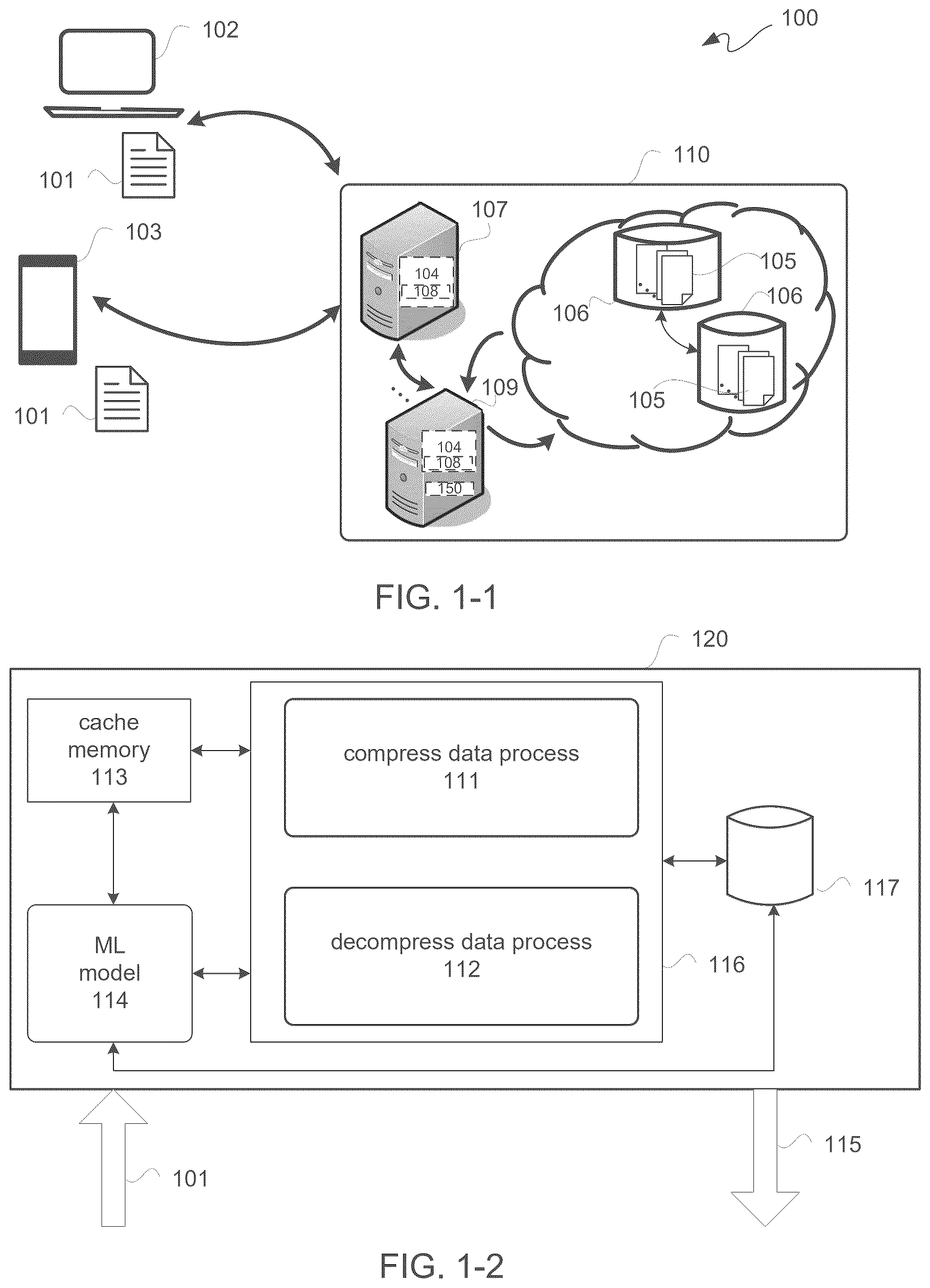 Patent US12326908 — AI-driven software services adaptation — Figure 1
