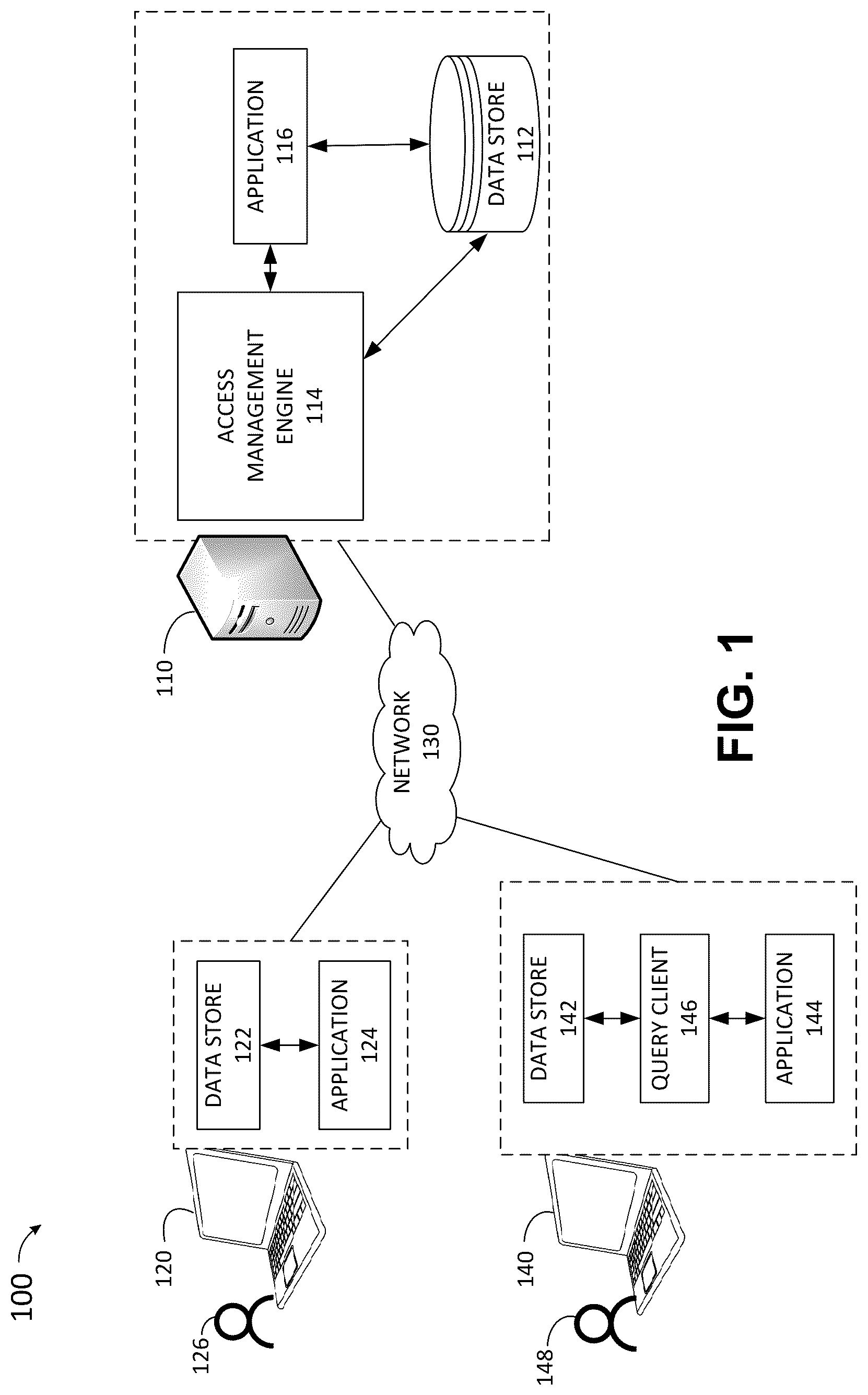 Patent US12326956 — Method and system of providing access to documents stored in personal storage mediums — Figure 1