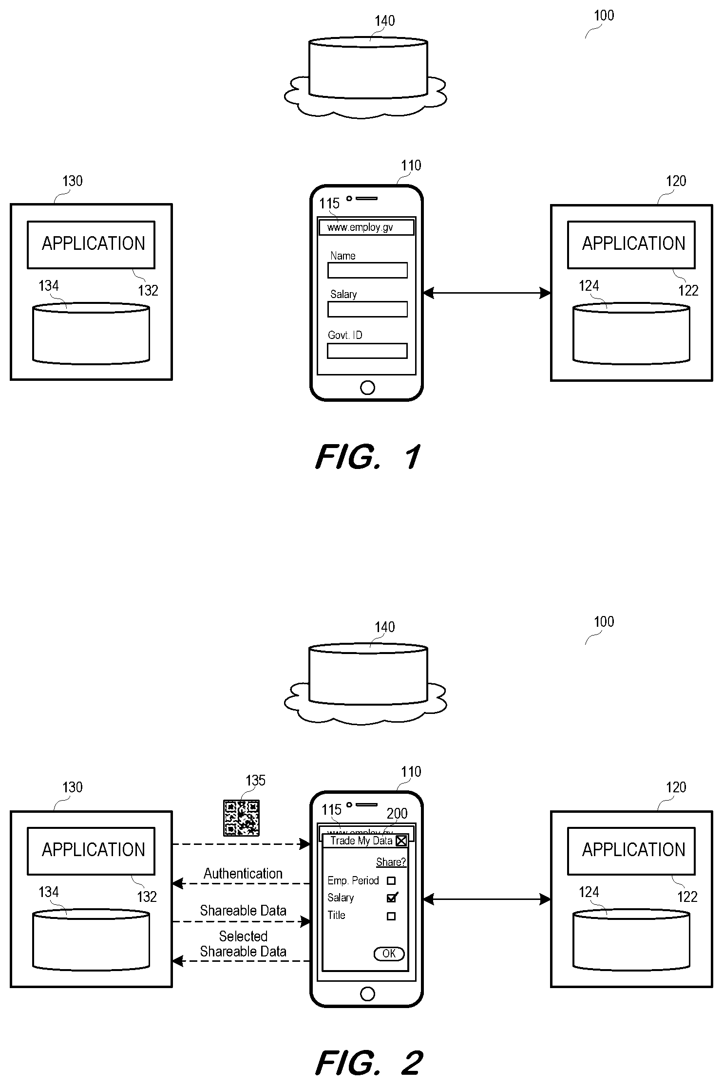Patent US12326958 — Privacy vault — Figure 1