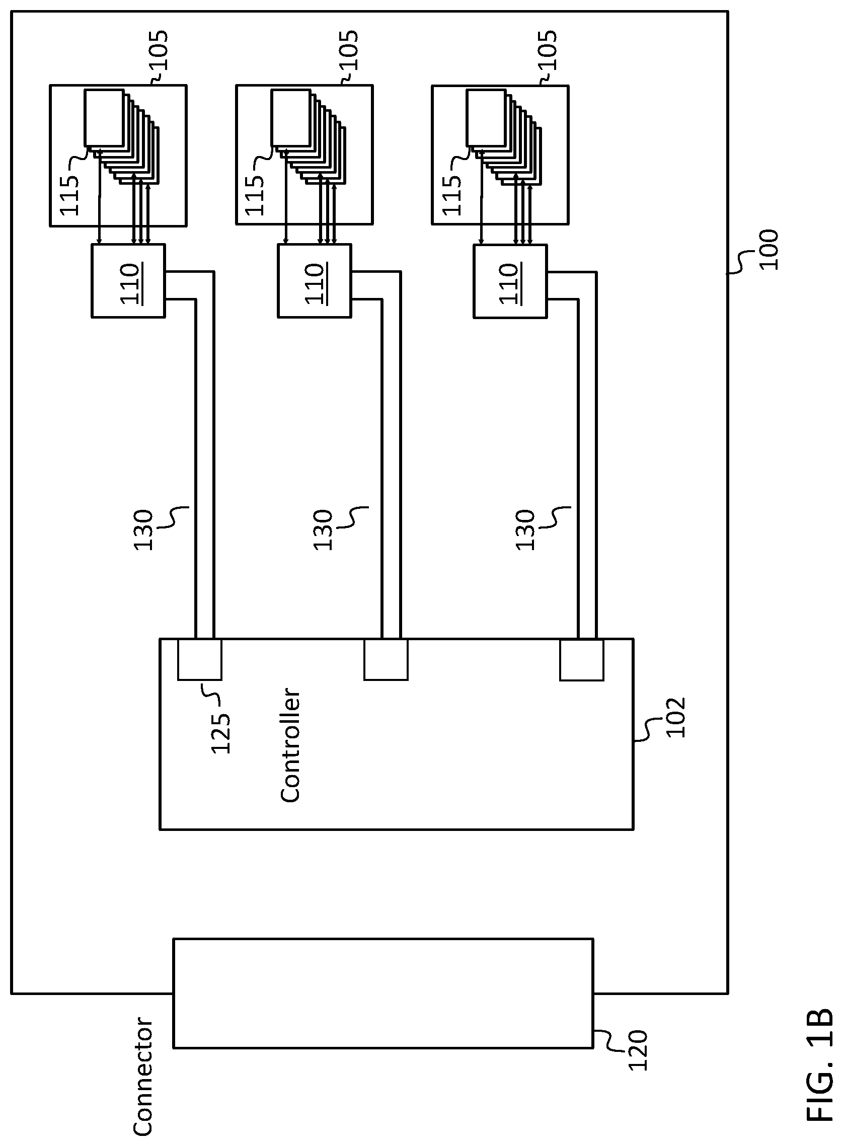 Patent US12327021 Figure 2 – Memory-interface converter chip