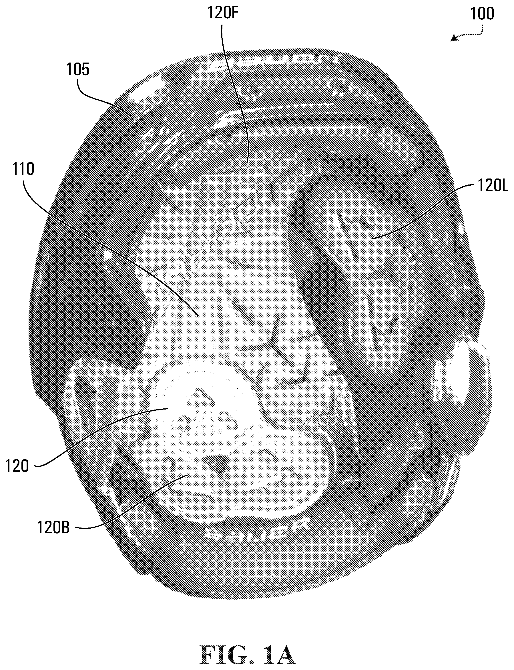 Patent US12327072 — Method and system for helmet selection and/or customization — Figure 1