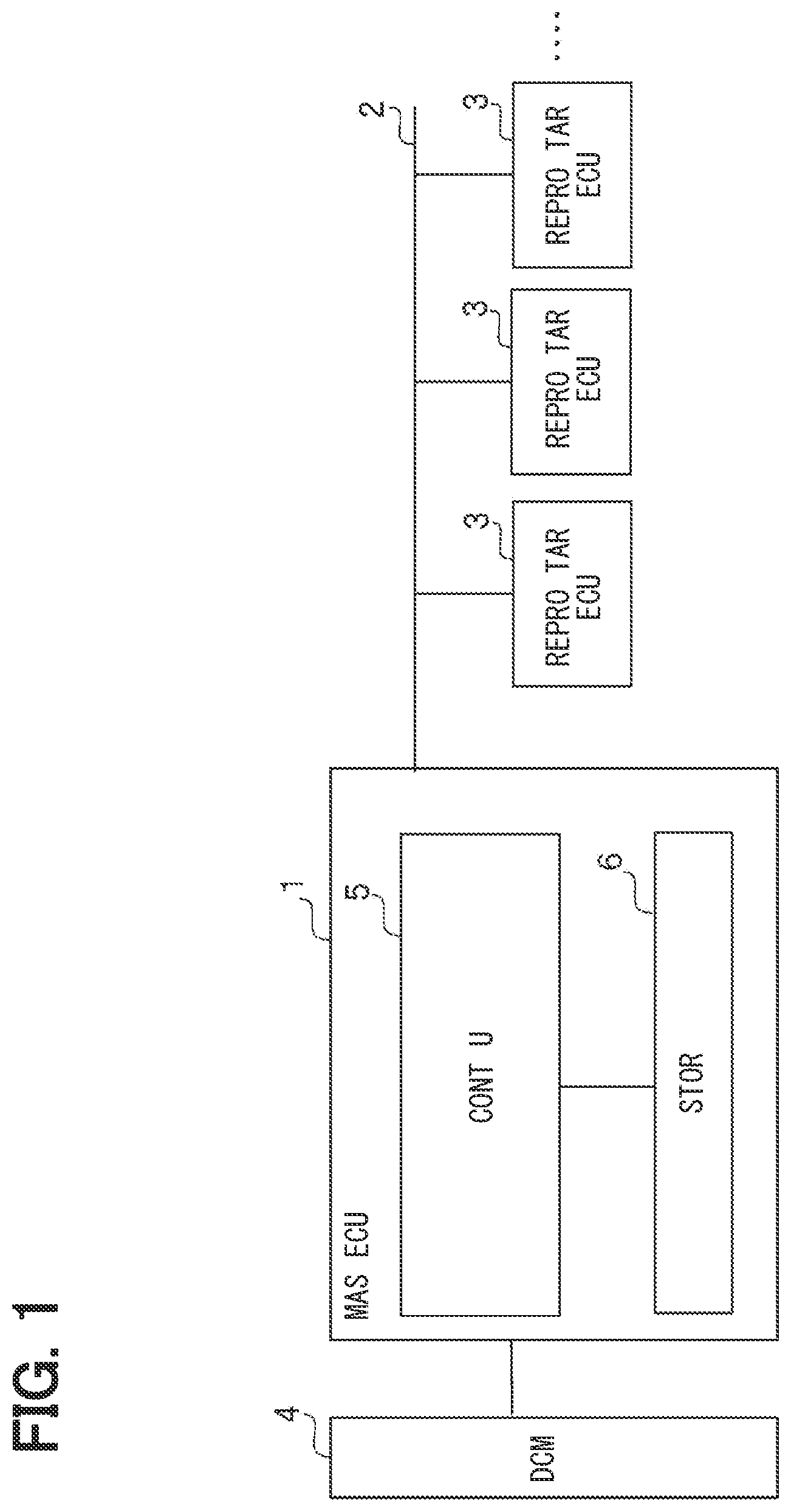 Patent US12327108 — Electronic control apparatus, reprogram execution method, and non-transitory computer readable storage medium — Figure 1