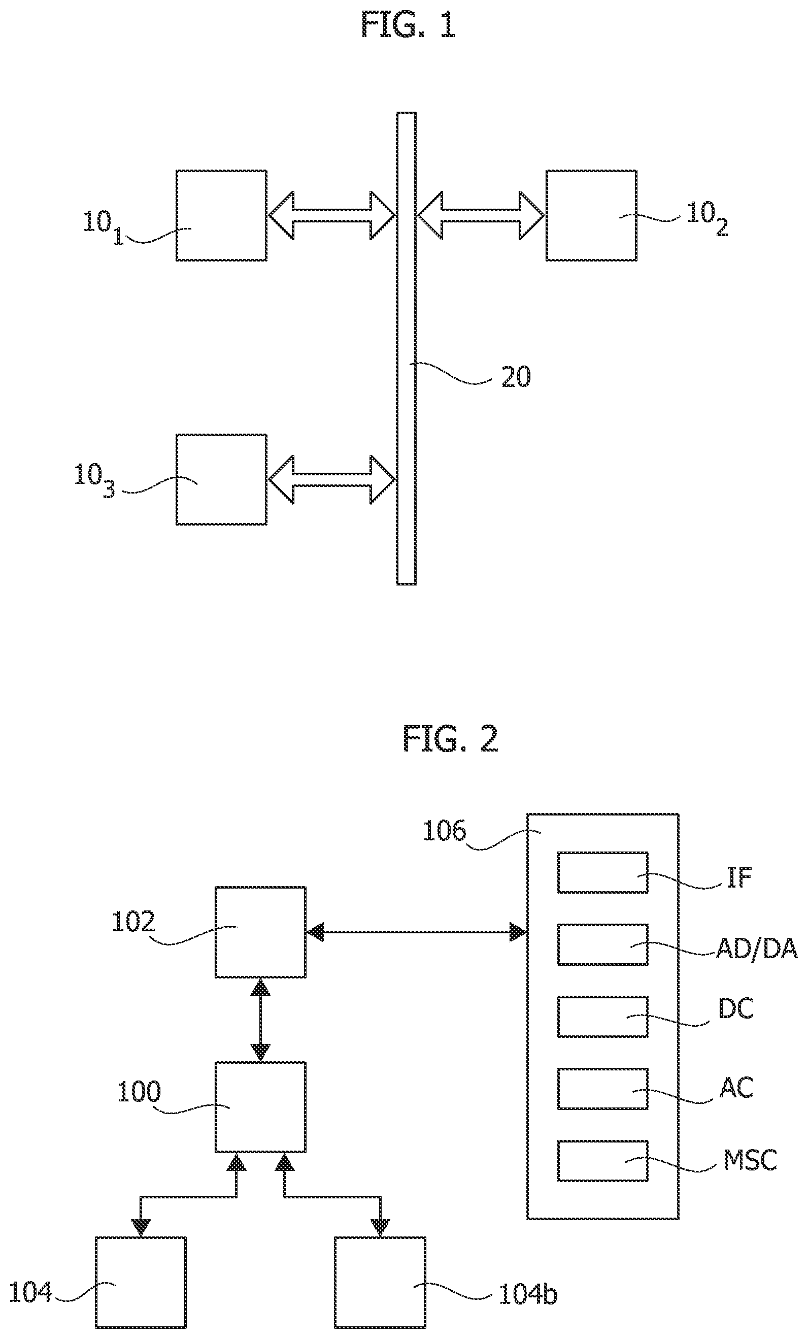 Patent US12327129 — Processing system, related integrated circuit, device and method — Figure 1