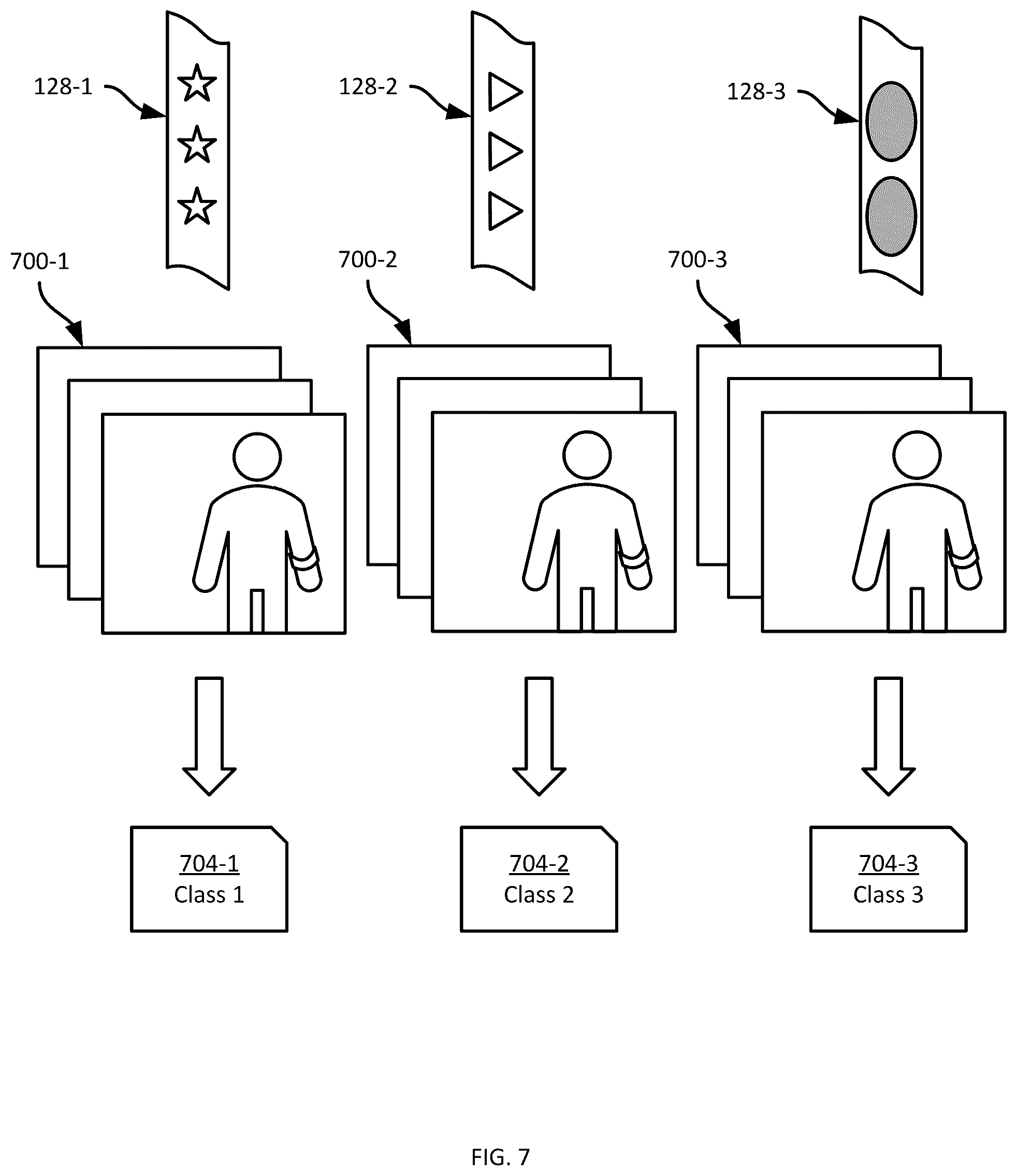 Patent US12327159 Figure 7 – Dynamic image annotation using infrared-identifiable wearable articles