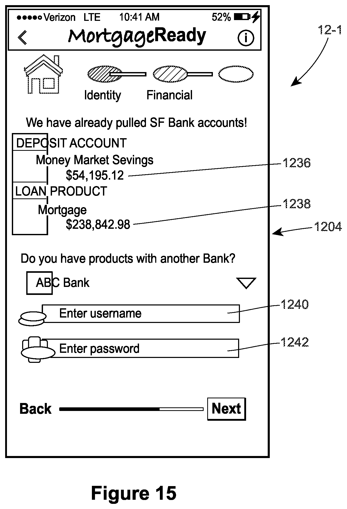 Patent US12327281 Figure 17 – Continuously updating mortgage ready data