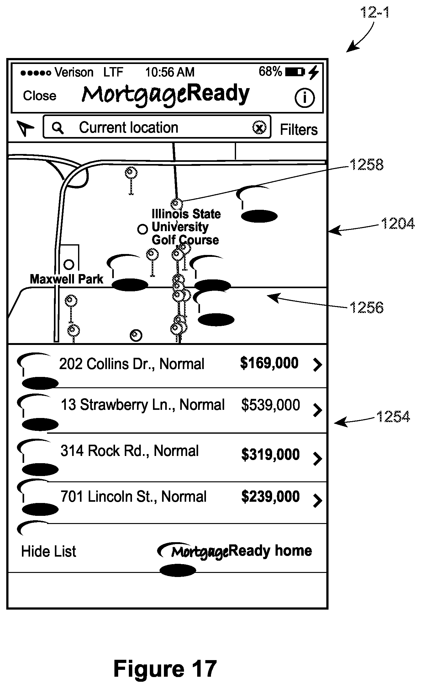 Patent US12327281 Figure 19 – Continuously updating mortgage ready data