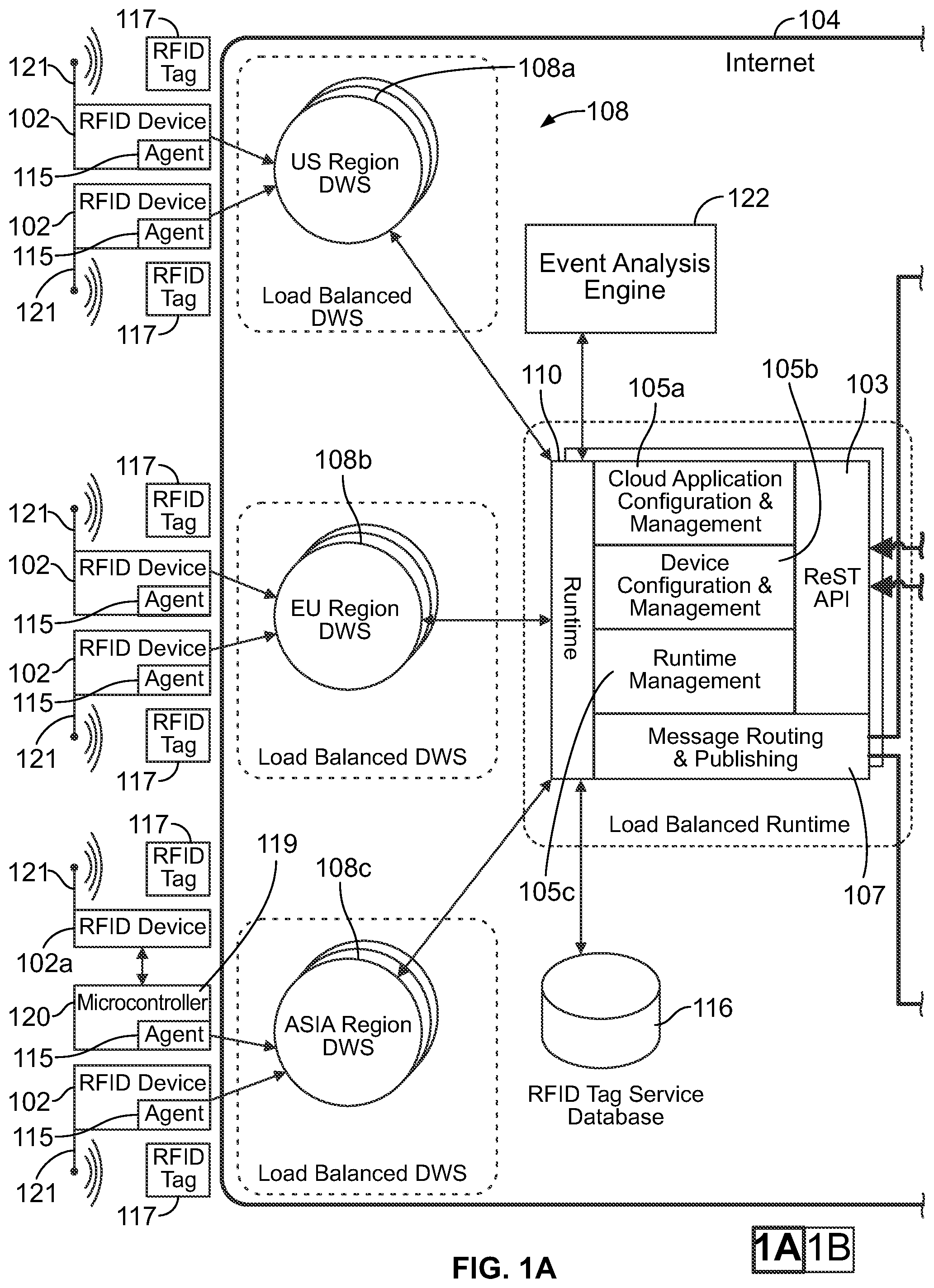 Patent US12327293 — Radio frequency identification system — Figure 1