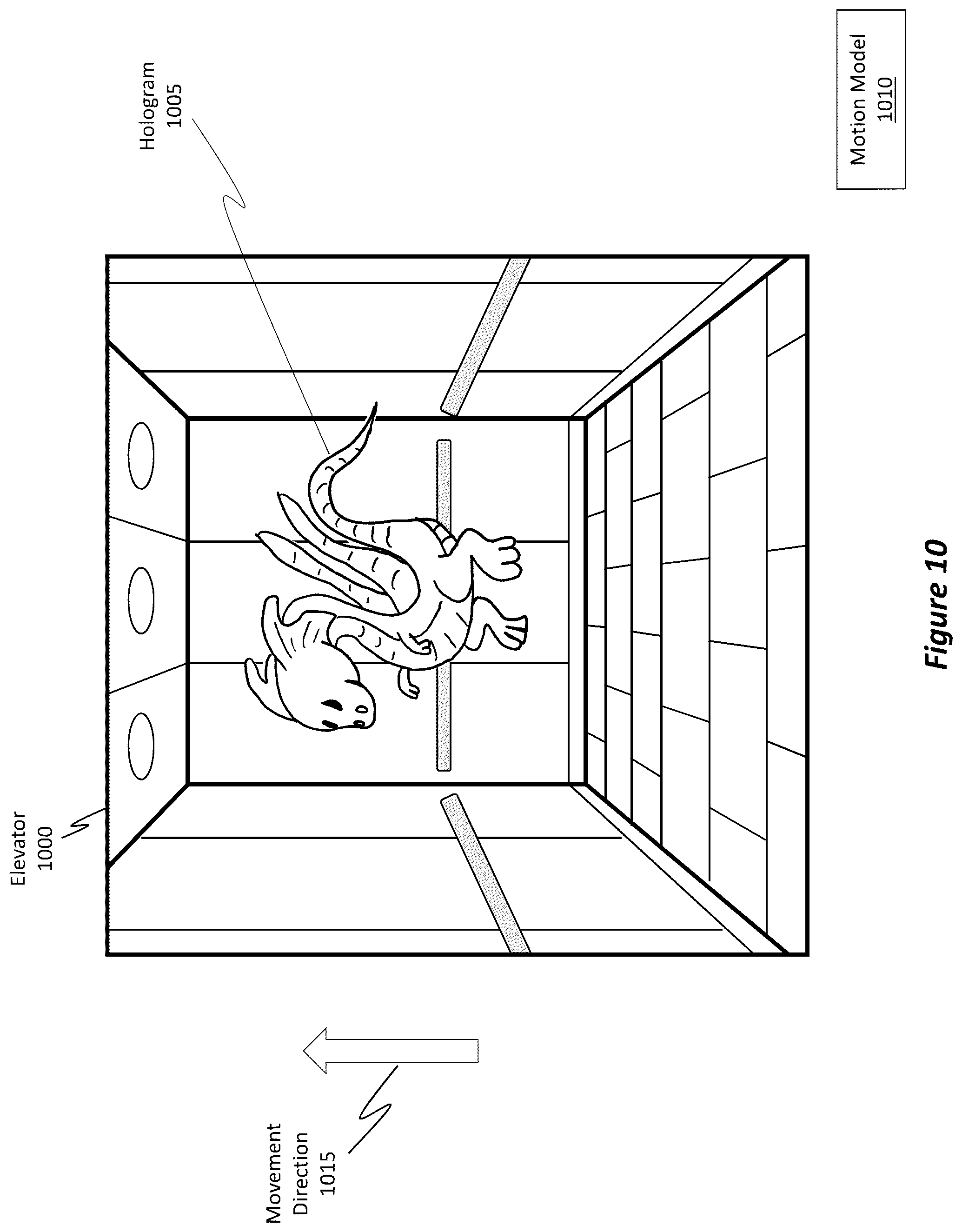 Patent US12327321 Figure 14 – Automatic detection of the presence of a moving platform