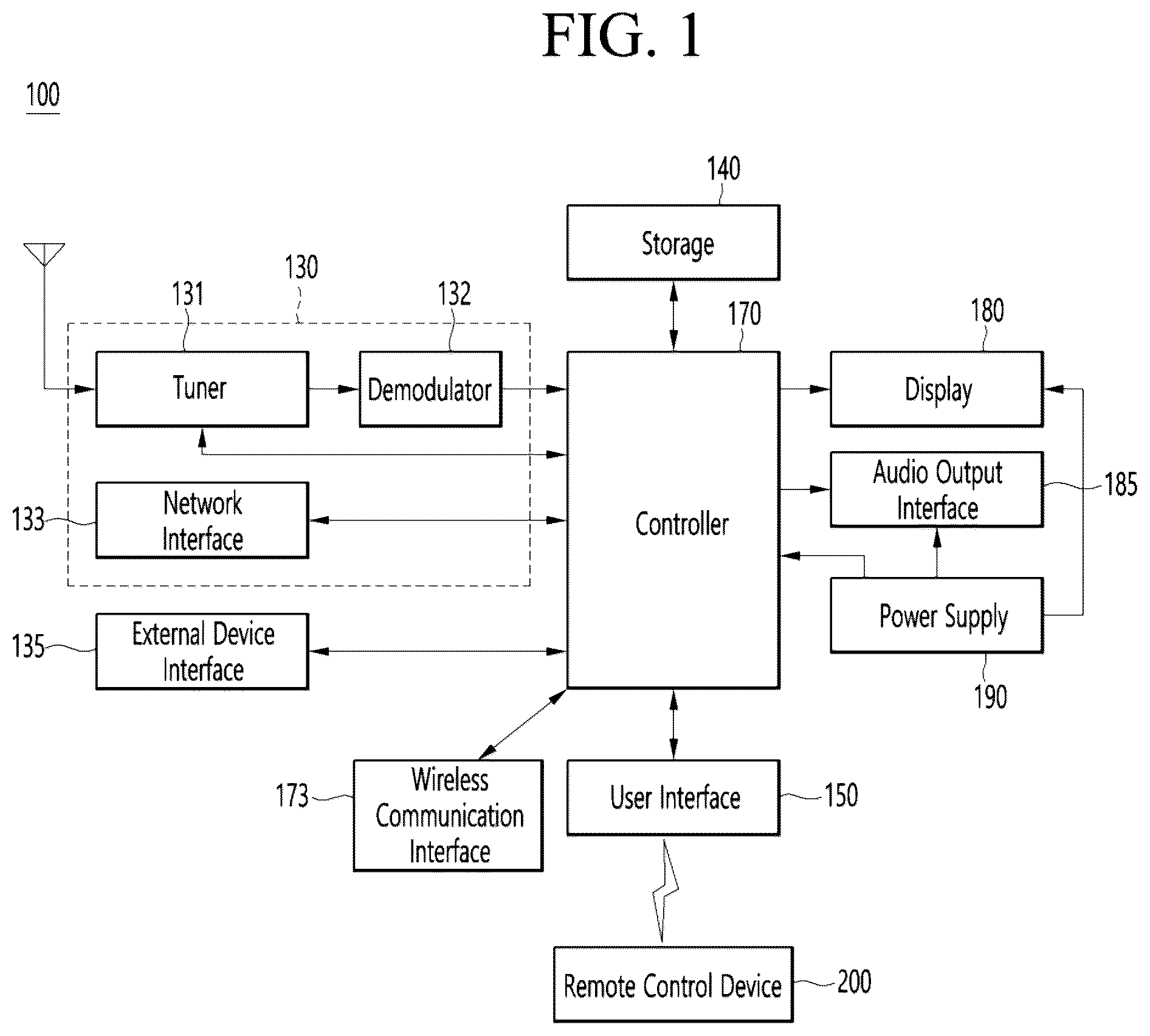 Patent US12327341 — Display device — Figure 1