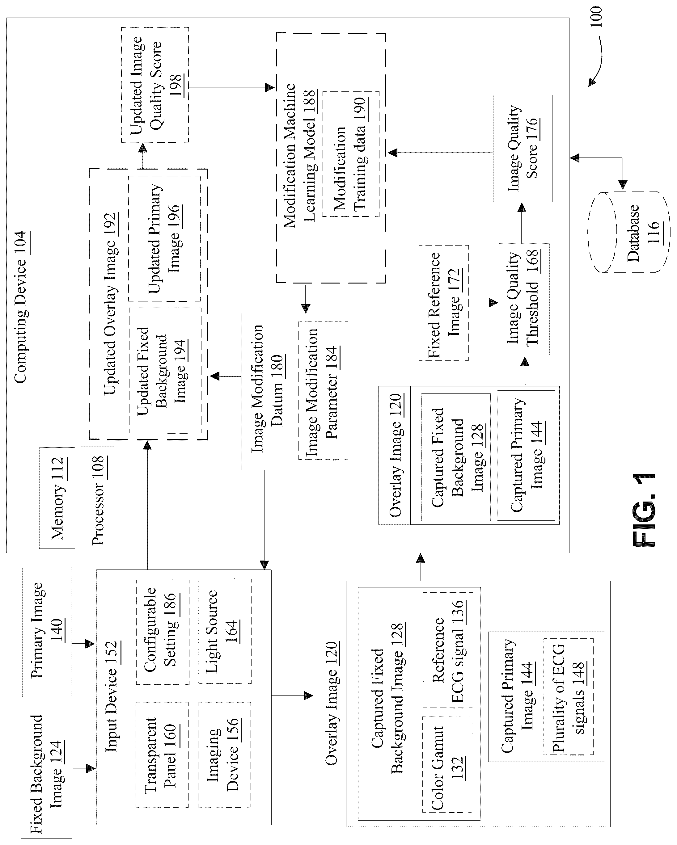 Patent US12327343 — Systems and methods for standardization of electrocardiogram signal images — Figure 1