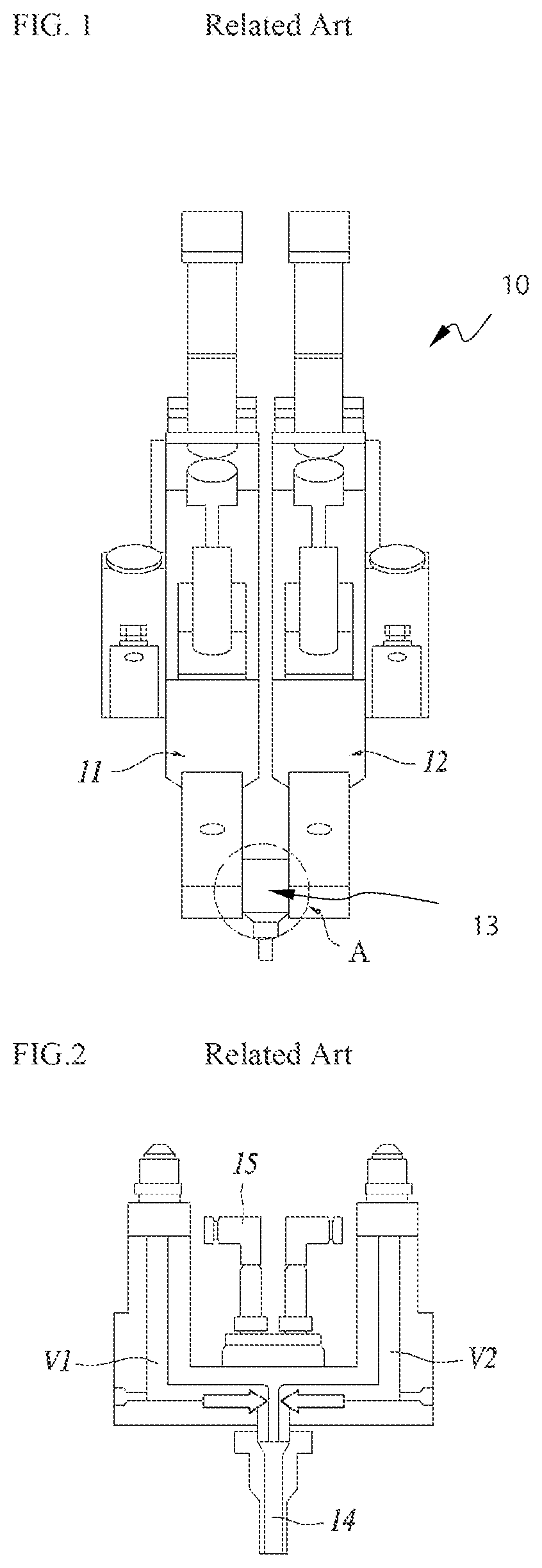 Patent US12327346 — Automatic two-component type resin inspection device, automatic two-component type resin inspection system comprising same, and automatic two-component type resin inspection method — Figure 1