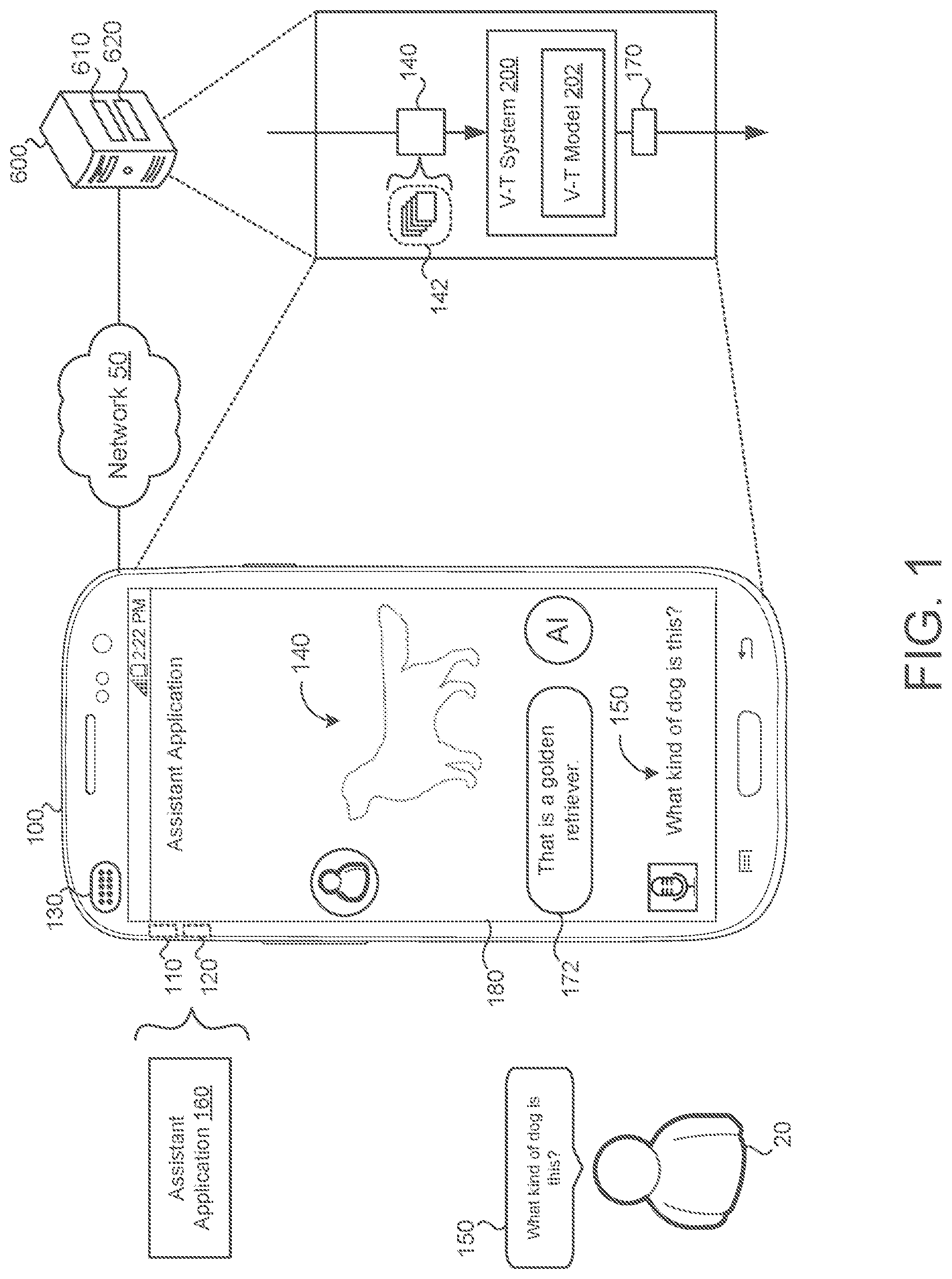 Patent US12327395 — Aggregating nested vision transformers — Figure 1