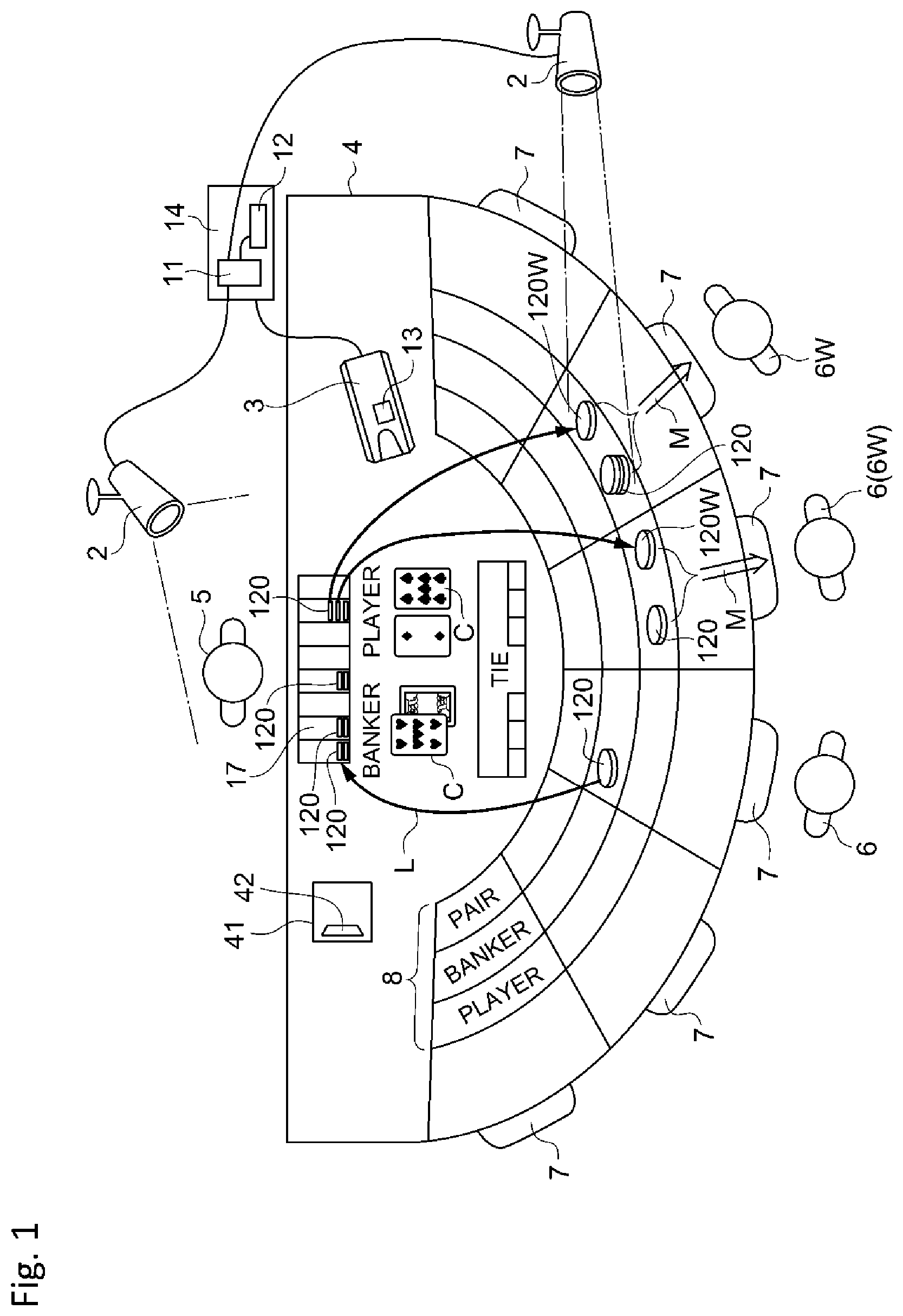 Patent US12327459 — Management system — Figure 1