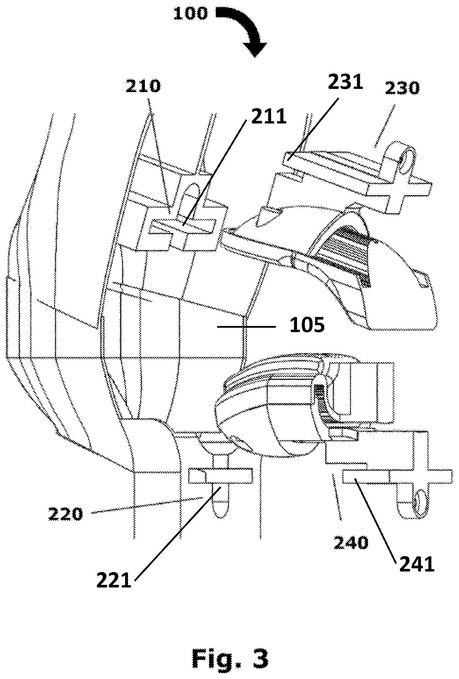 Patent US12327486 — Modular mammalian infant head model for oral examination training — Figure 1