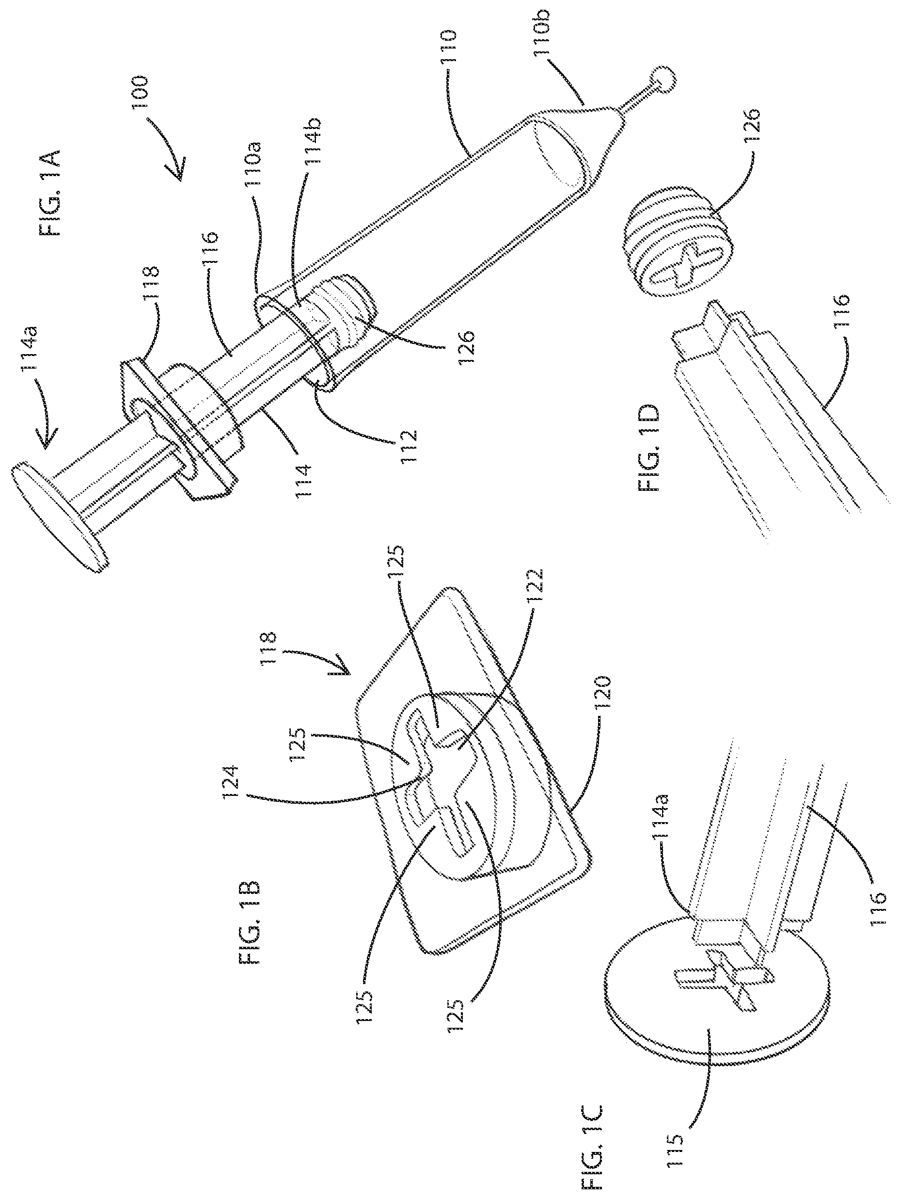 Patent US12327487 Figure 1 – Prefilled syringe plunger simulation training device