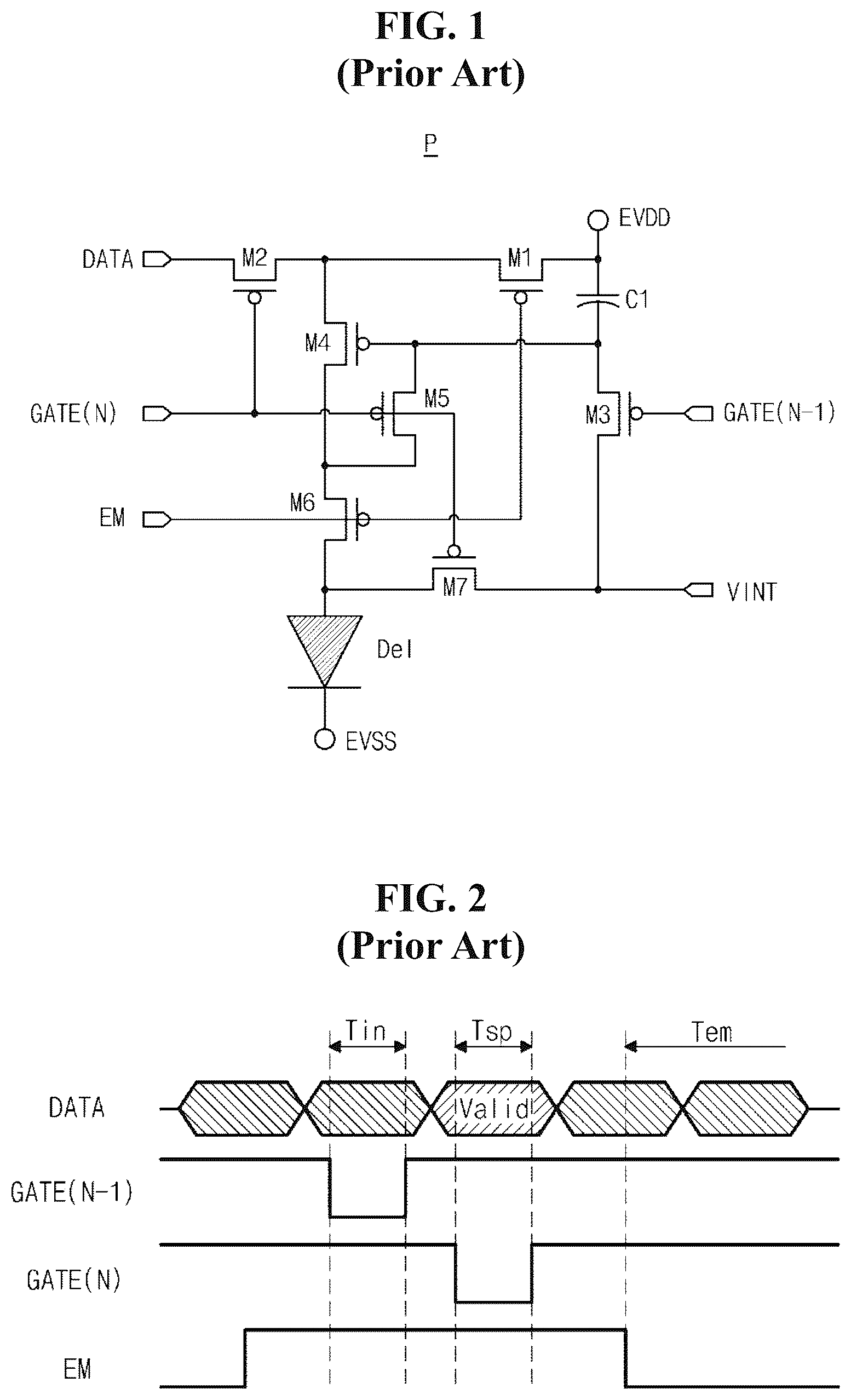 Patent US12327516 — Light emitting diode display device and method of driving the same — Figure 1