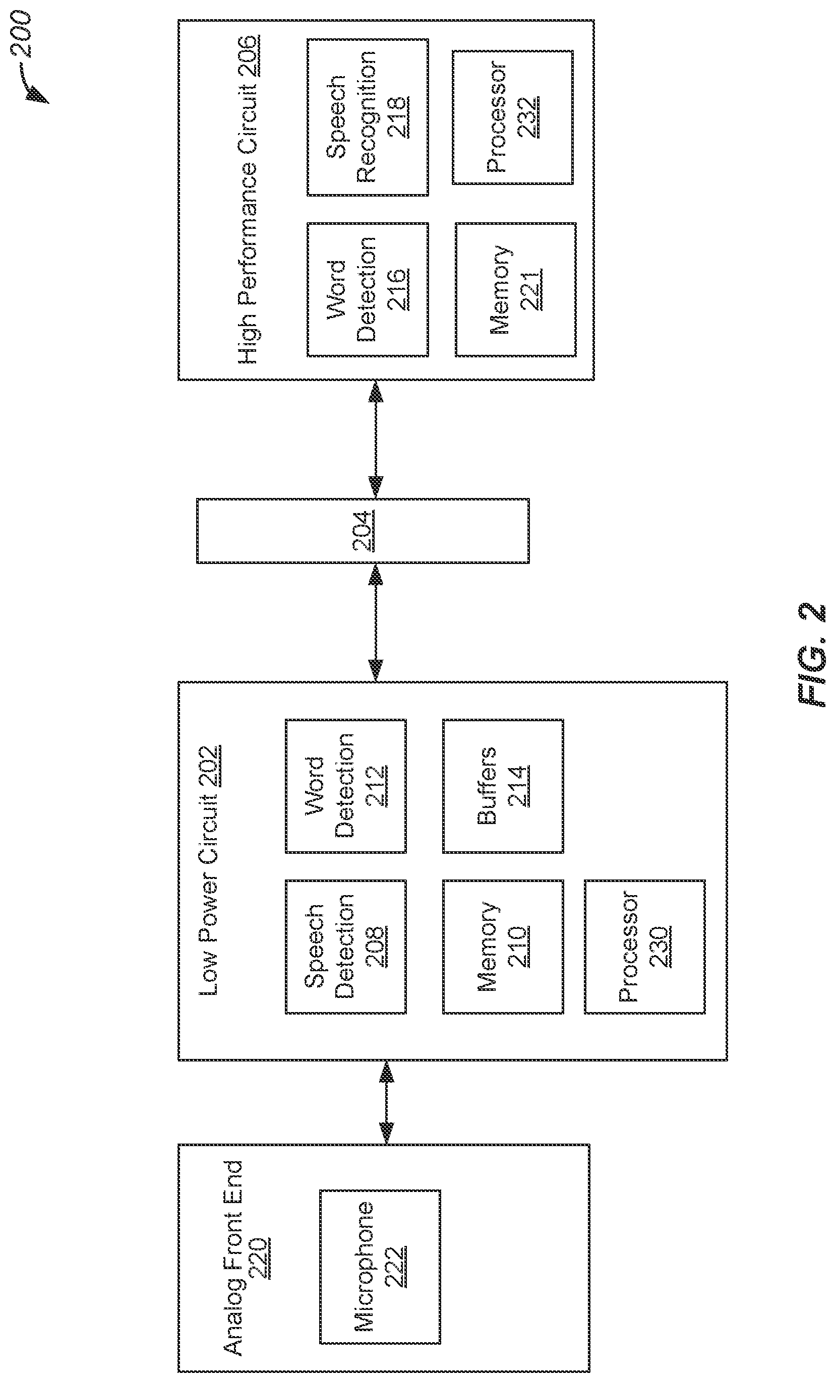 Patent US12327555 — Systems, methods, and devices for staged wakeup word detection — Figure 1