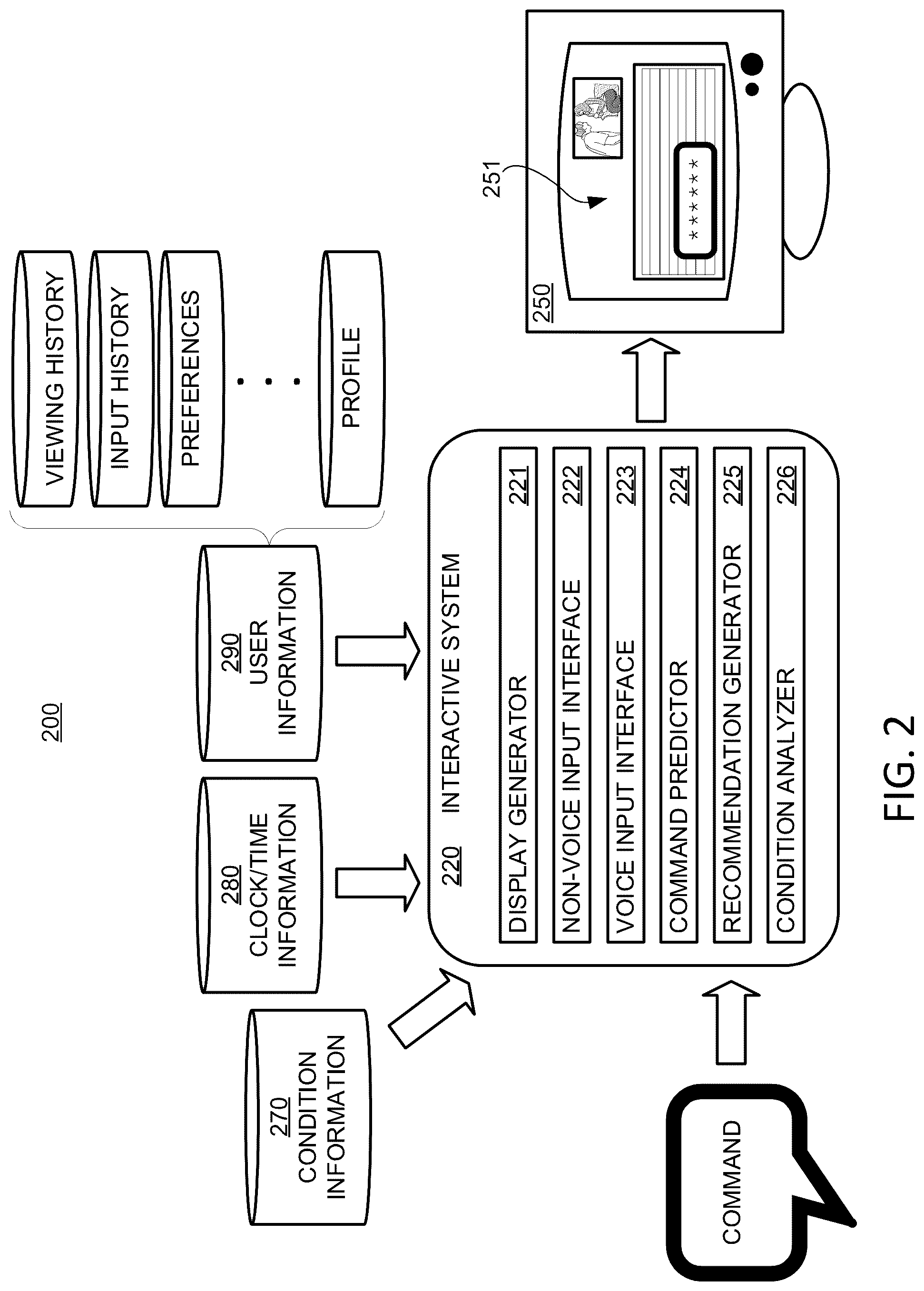 Patent US12327561 — Systems and methods for providing voice command recommendations — Figure 1