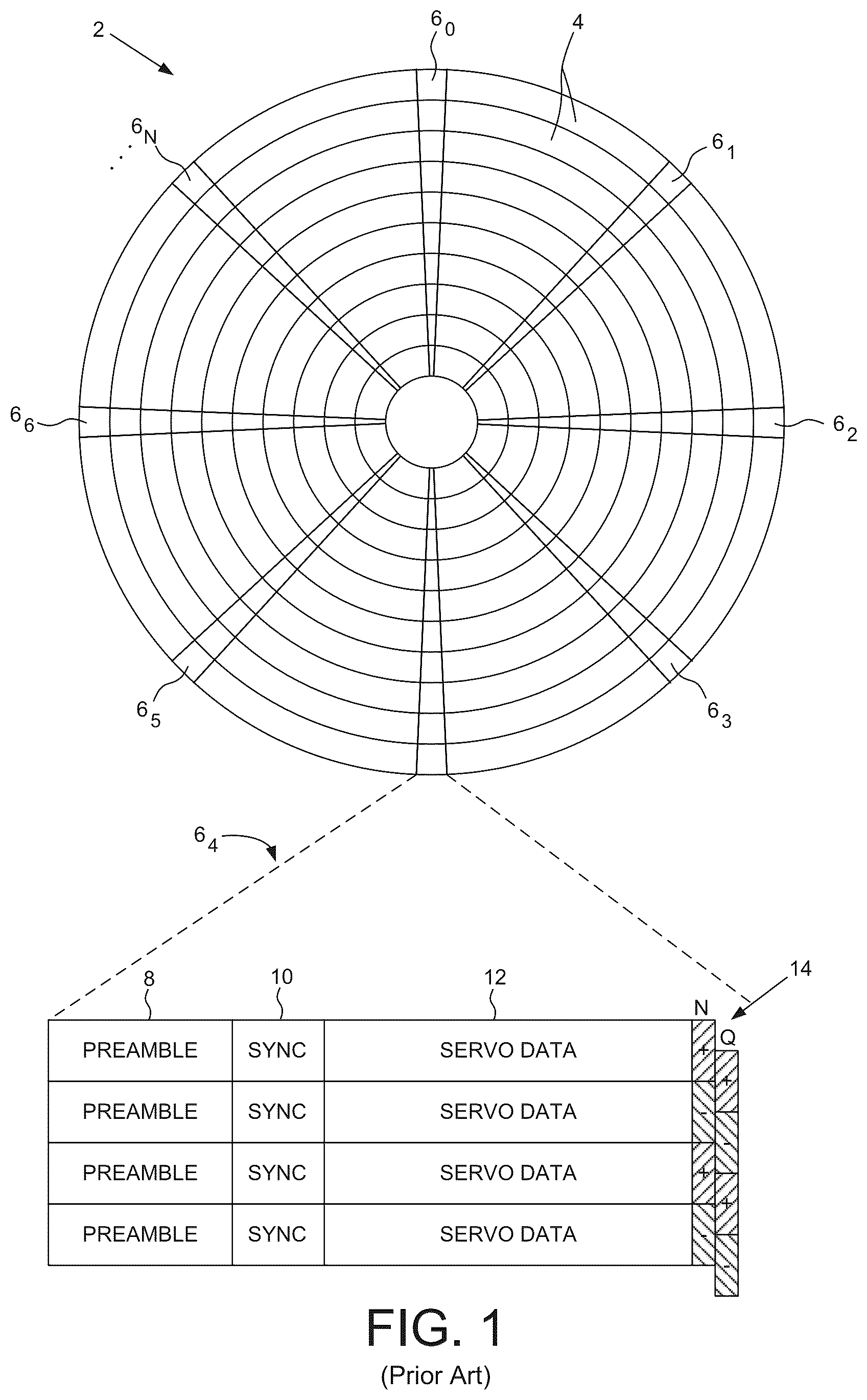 Patent US12327577 — Data storage device with flexible logical tracks and radius-independent data rate — Figure 1