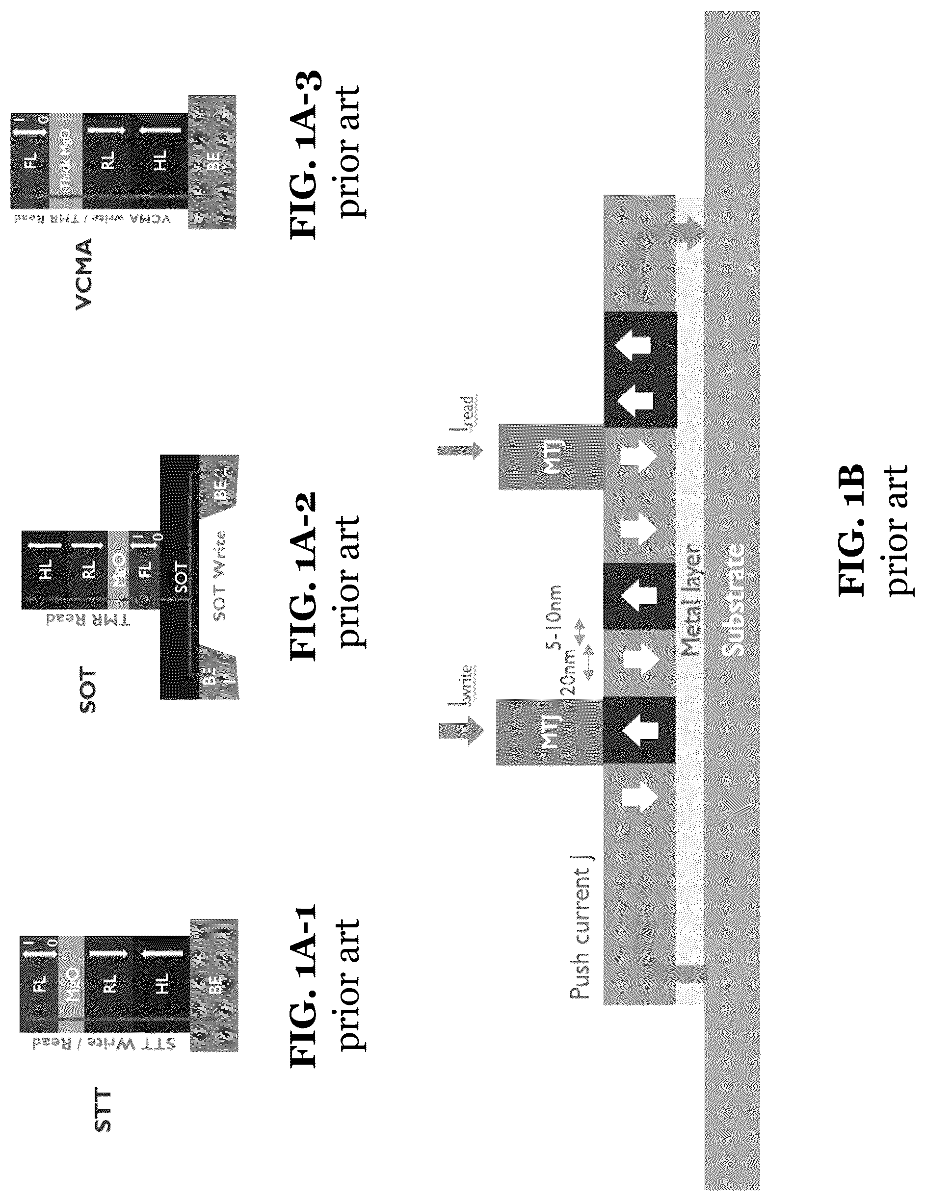 Patent US12327578 — Magnetic domain wall-based memory device with track-crossing architecture — Figure 1